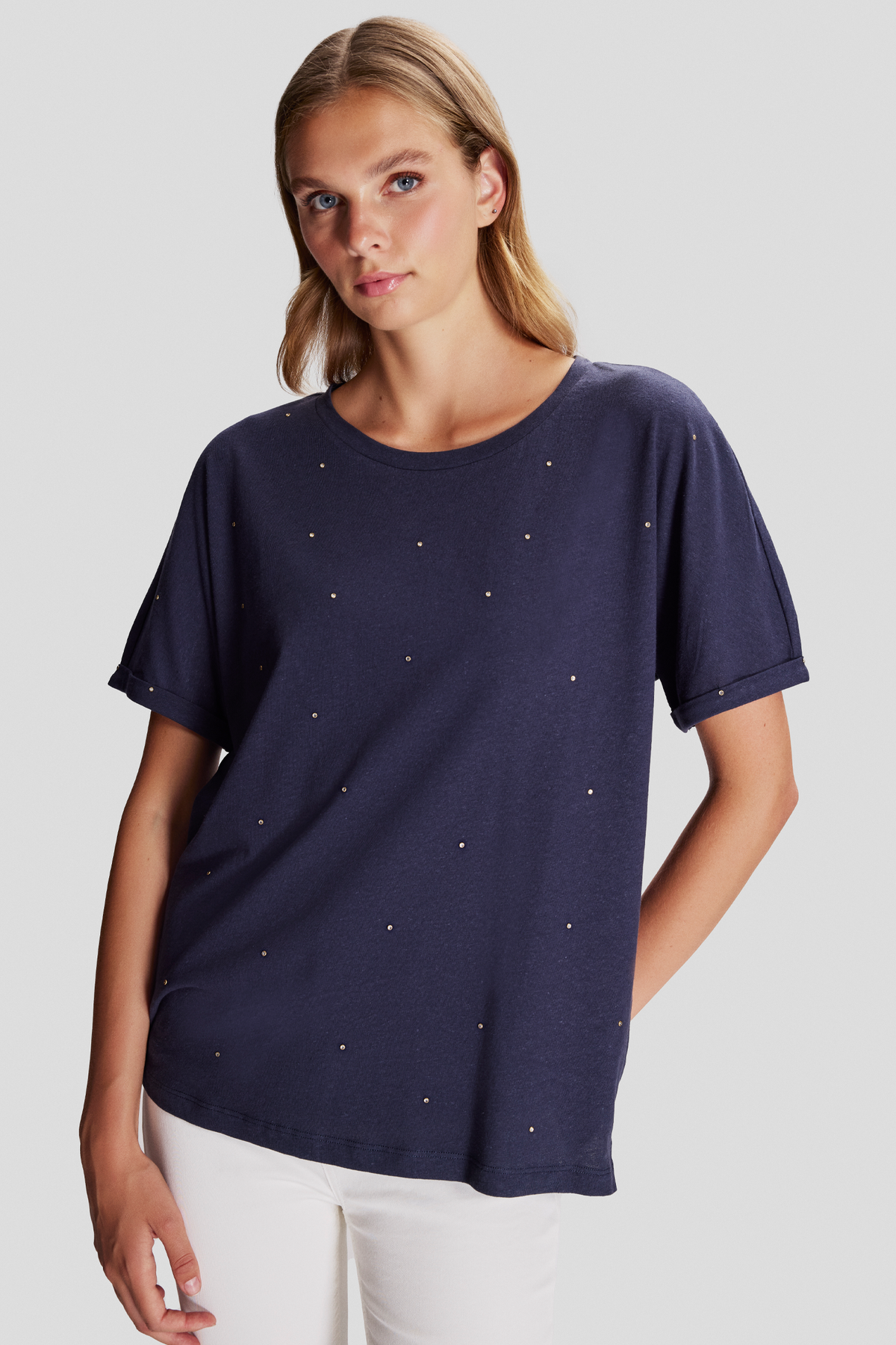 Taş Baskılı T-shirt