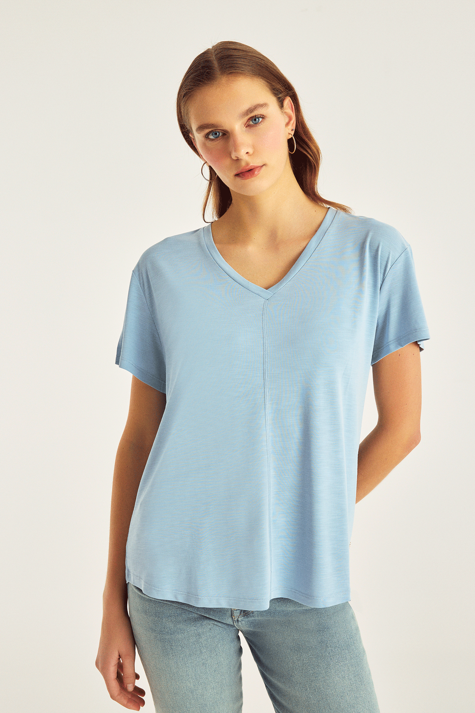 Yumuşak Dokulu T-Shirt