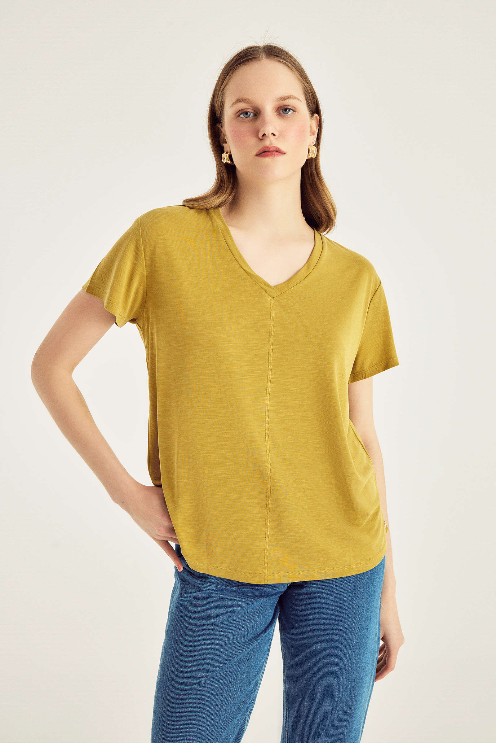 Yumuşak Dokulu T-Shirt