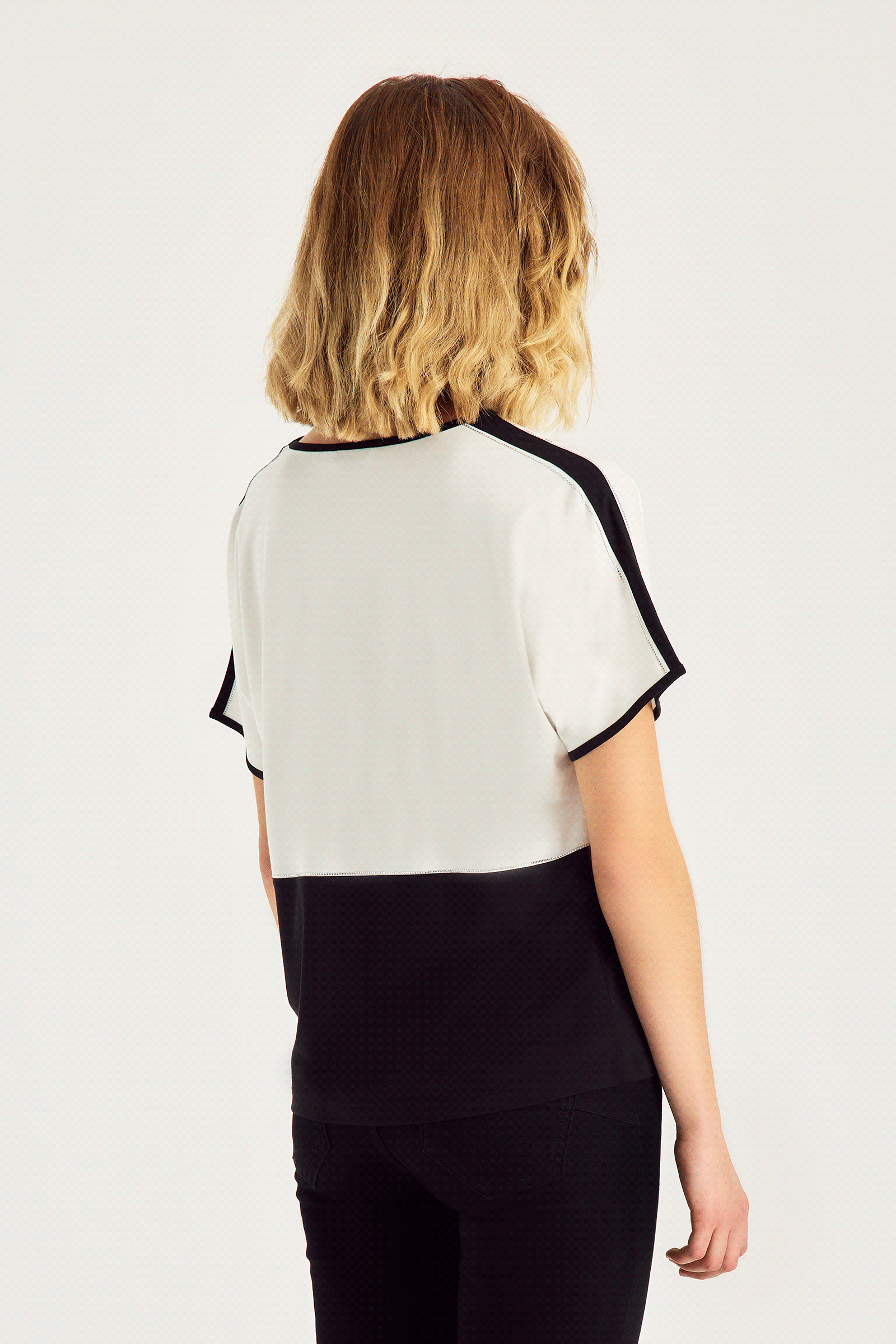 Kontrast T-Shirt