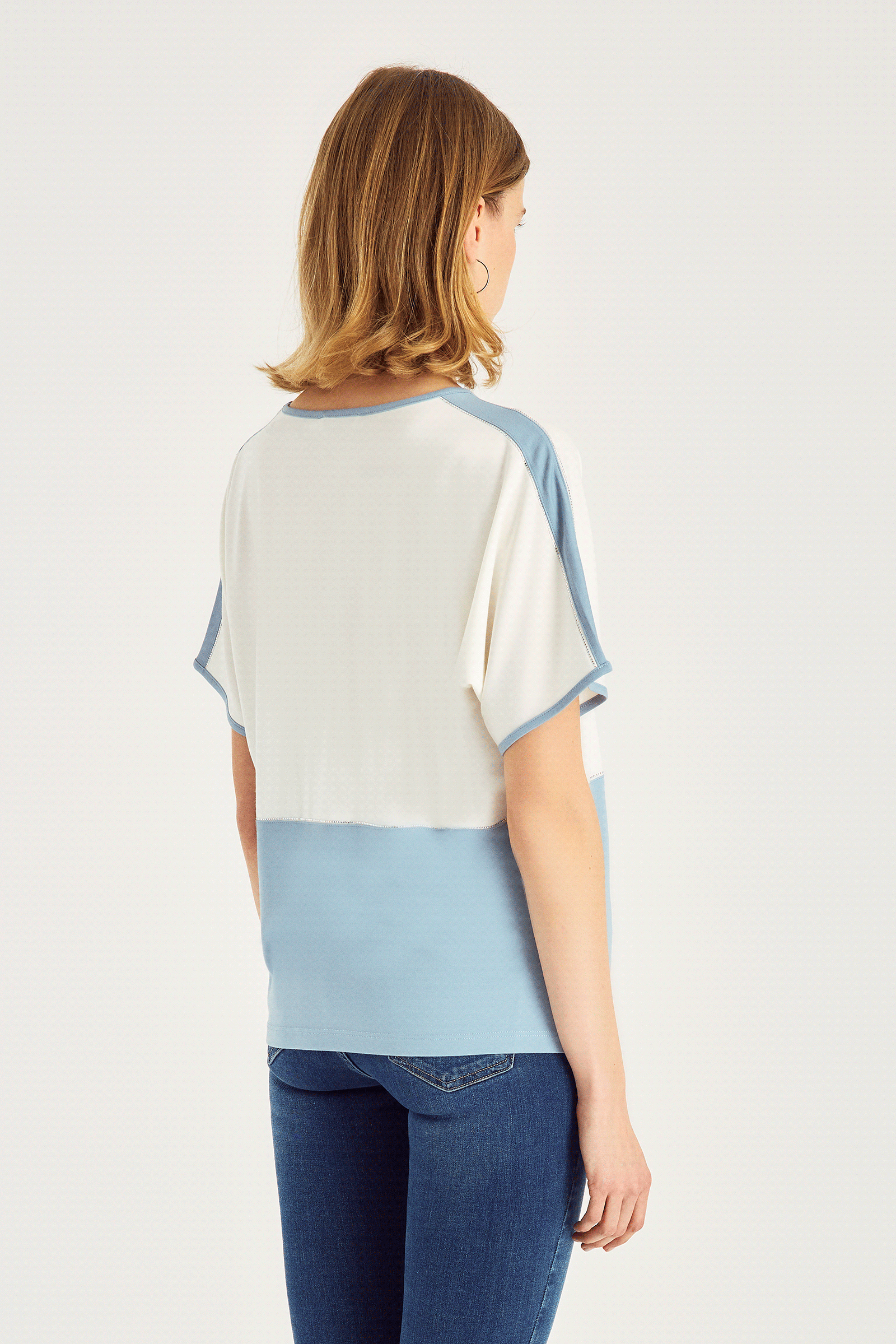 Kontrast T-Shirt