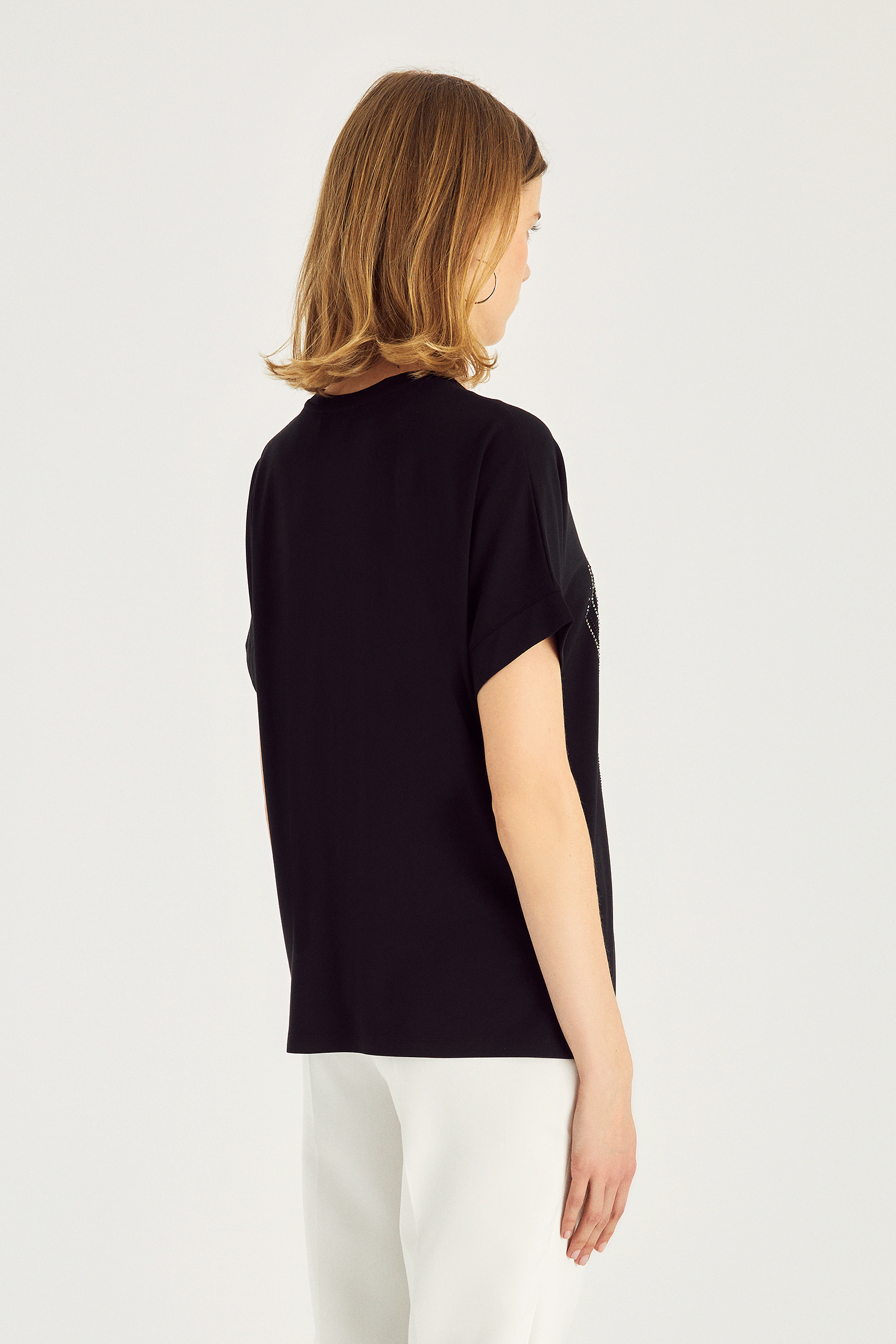 Taş Baskılı T-Shırt