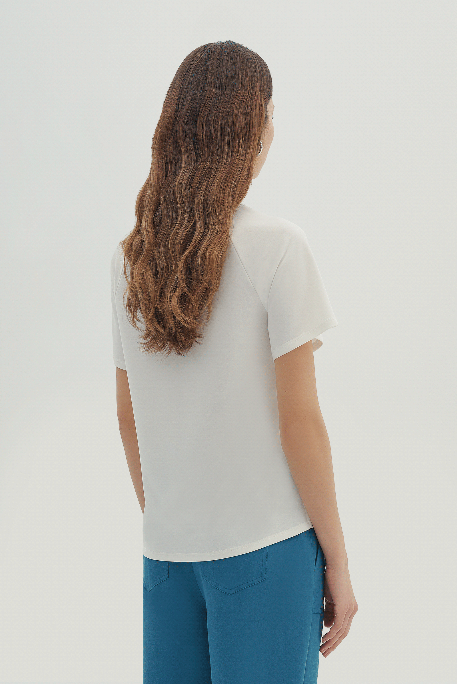 Polo Yaka Örme Bluz