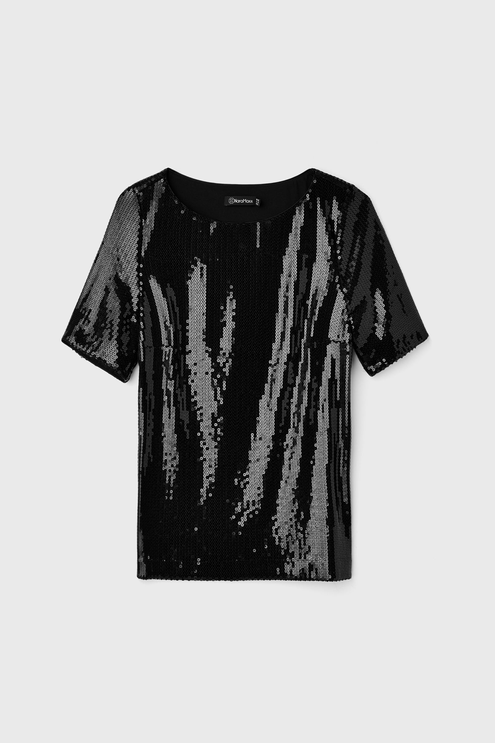 Yarım Kollu Payet Bluz