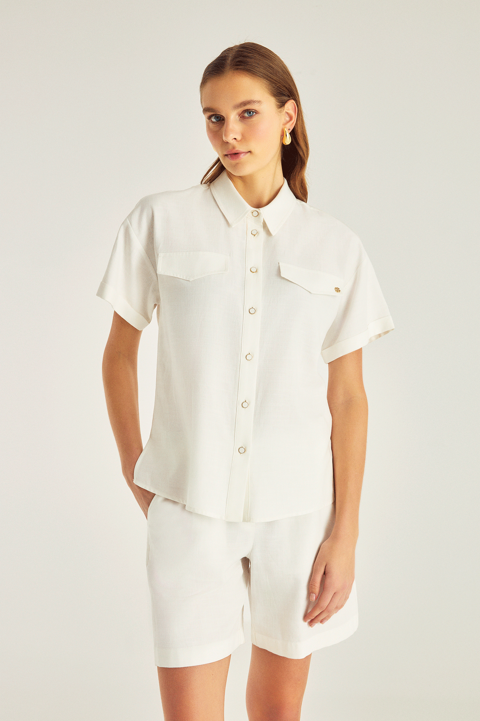 Yarım Kollu Gömlek