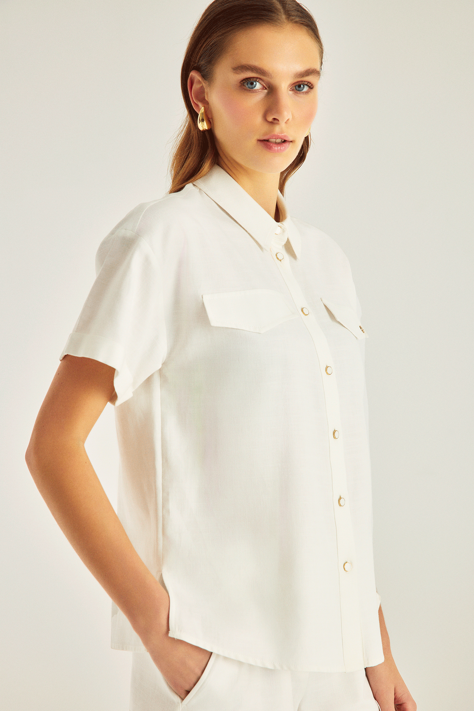 Yarım Kollu Gömlek