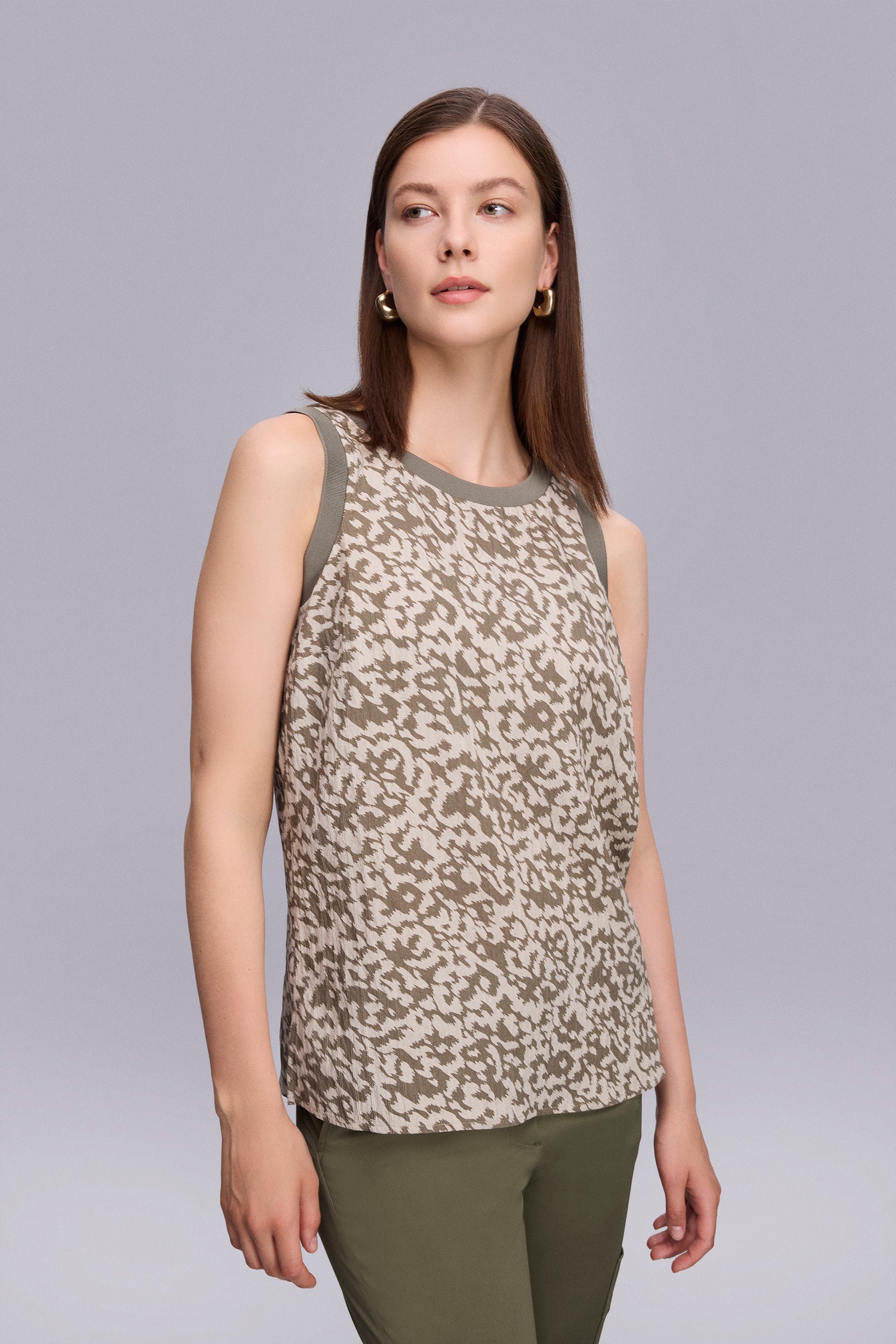 Ribanalı Kolsuz Bluz