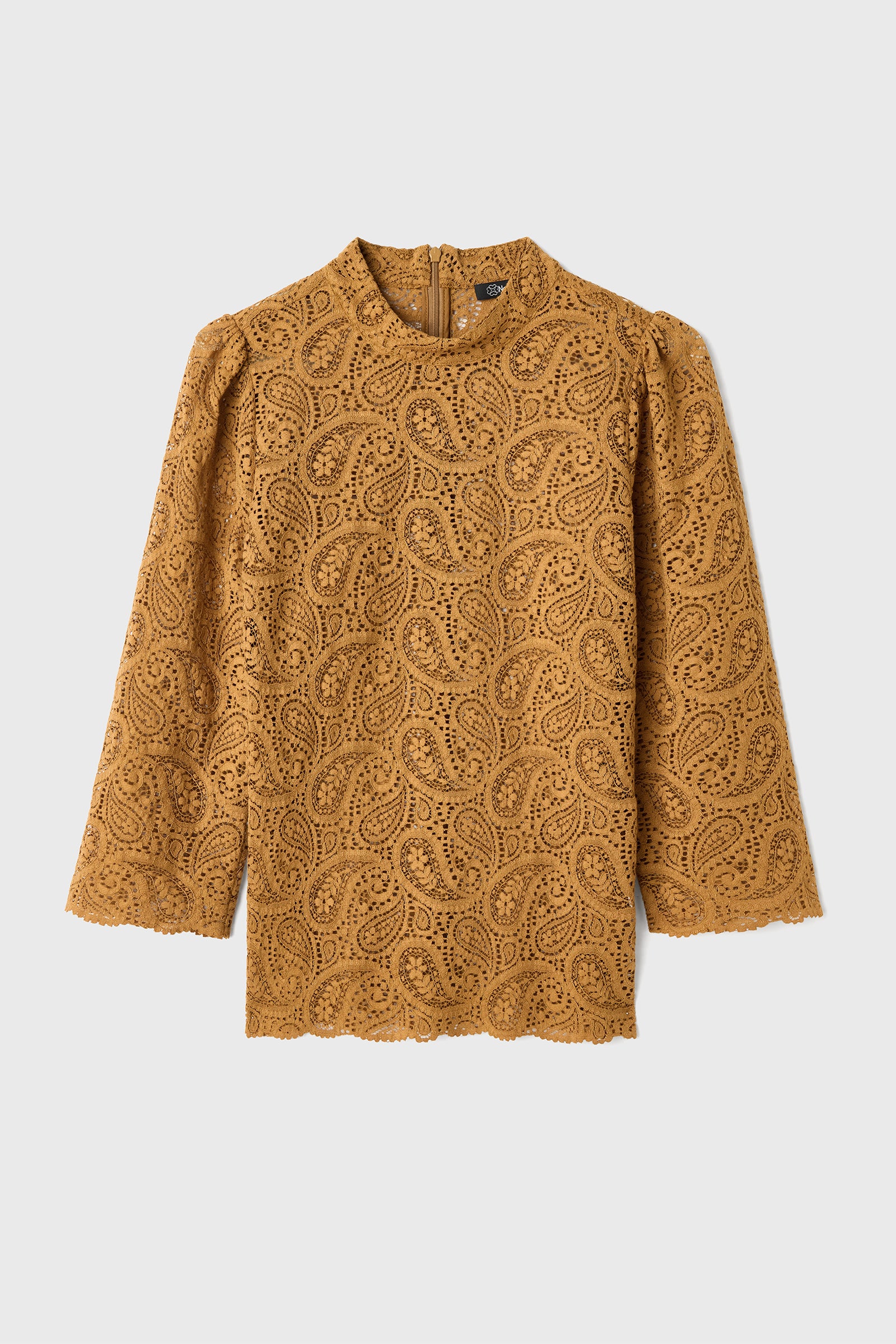 Dik Yaka Truvakar Kol Dantel Bluz