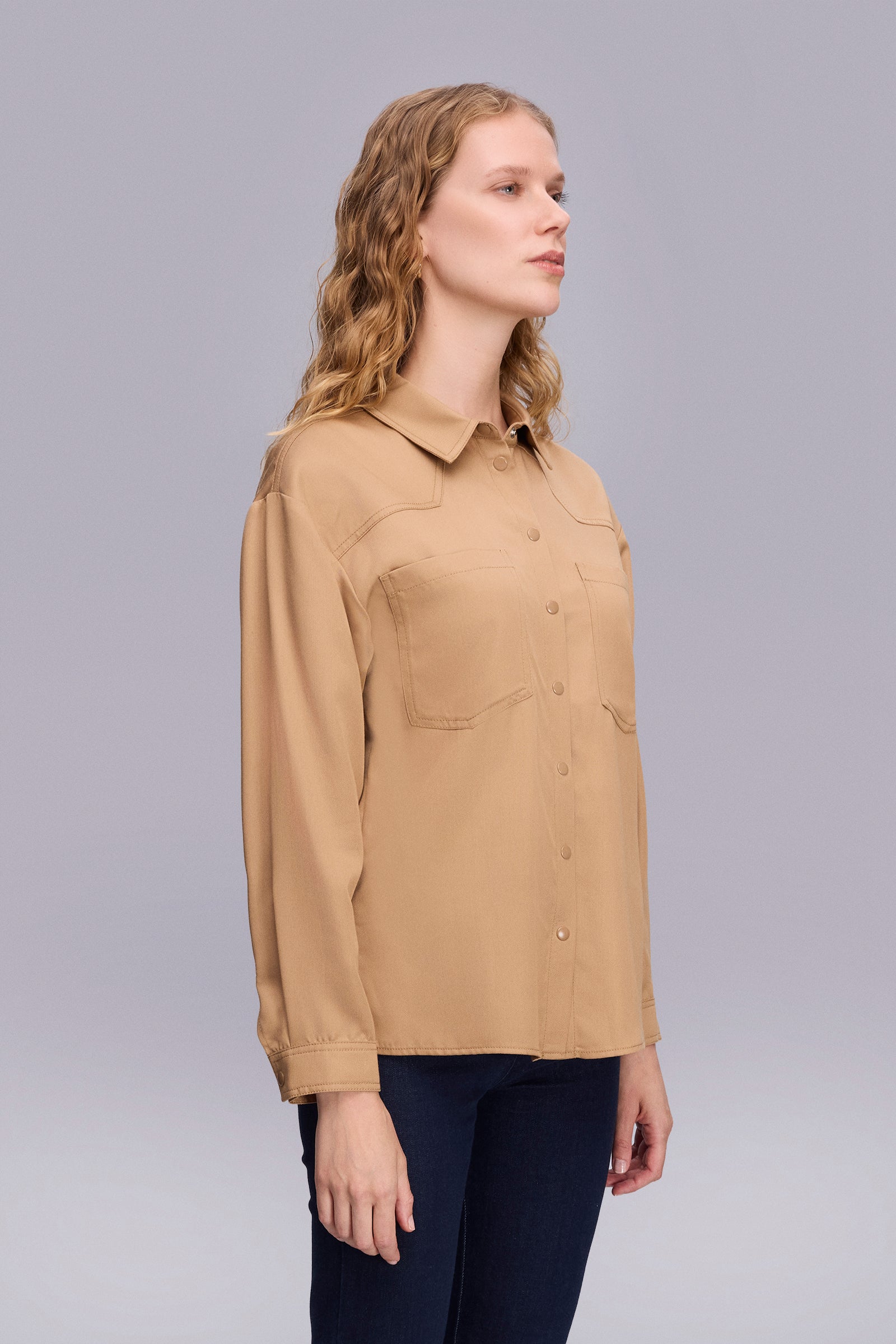 Çıtçıtlı Spor Gömlek