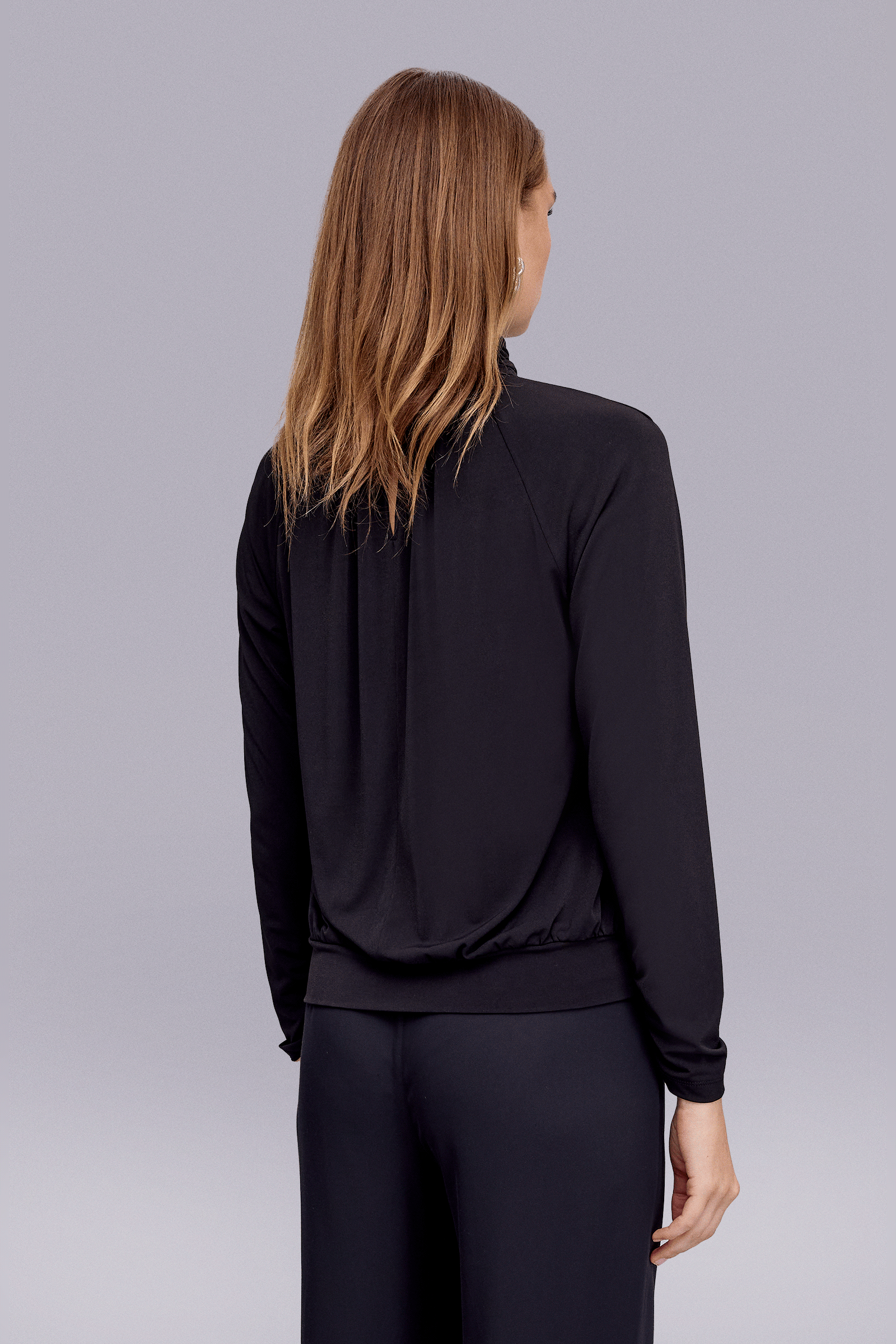 Pencere Detaylı Örme Bluz
