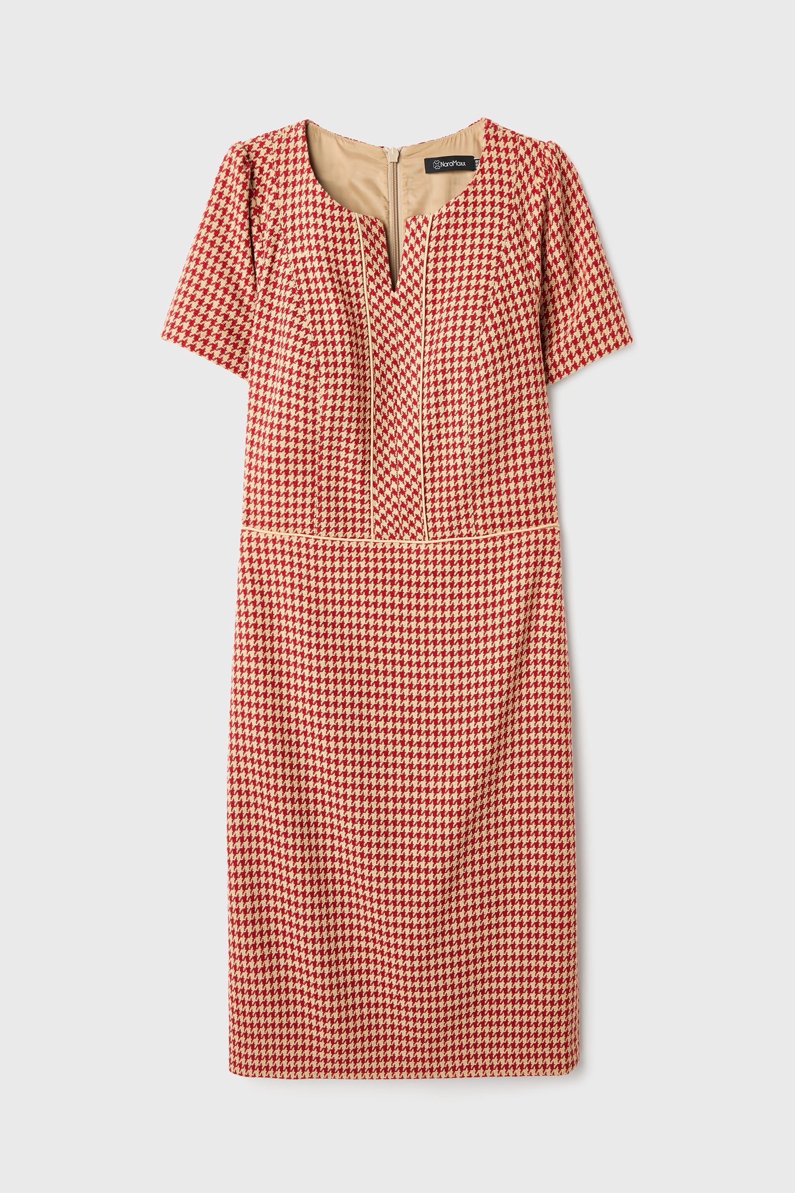 Yarım Kollu Tüvit Elbise