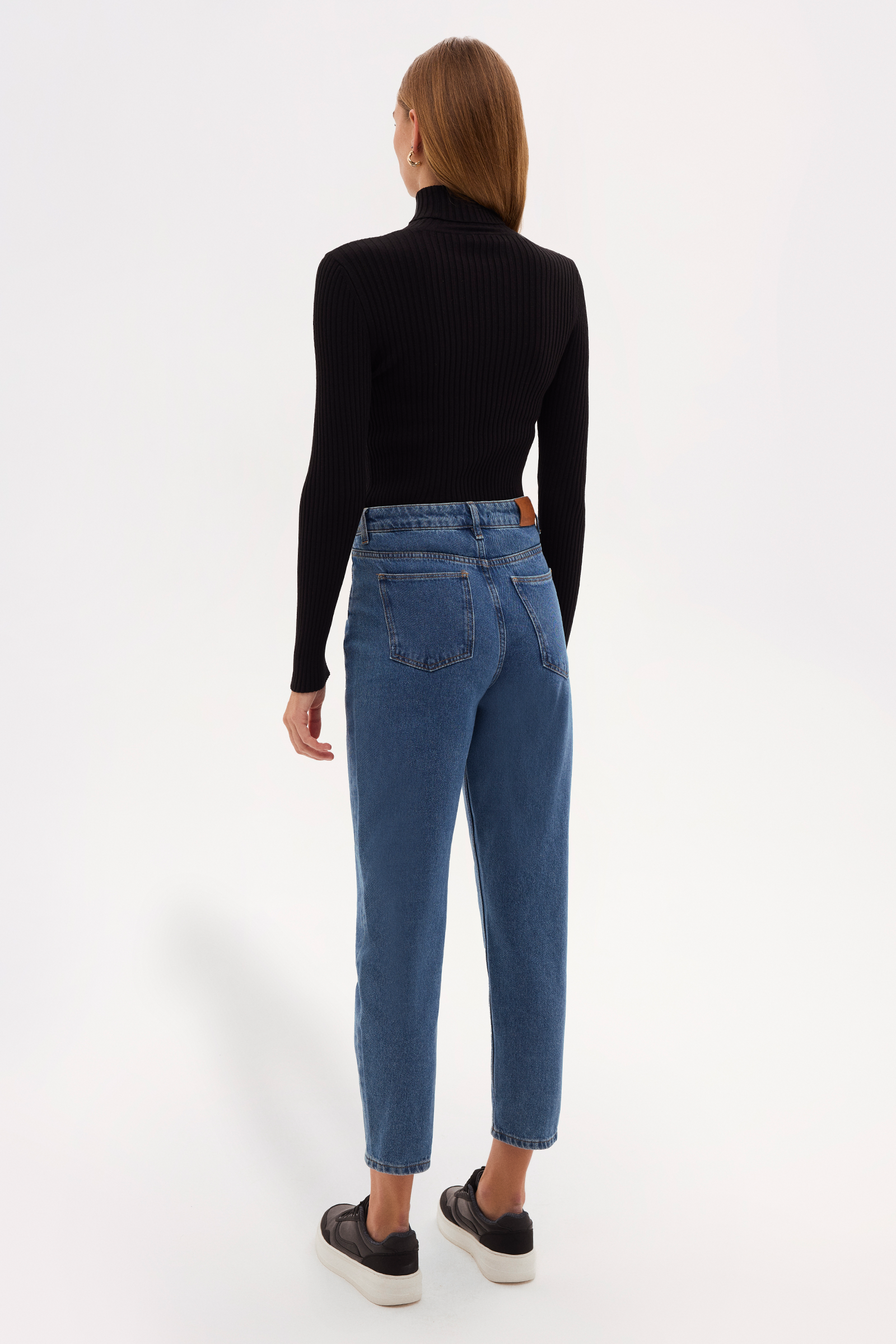 Mom Fit Denim Pantolon