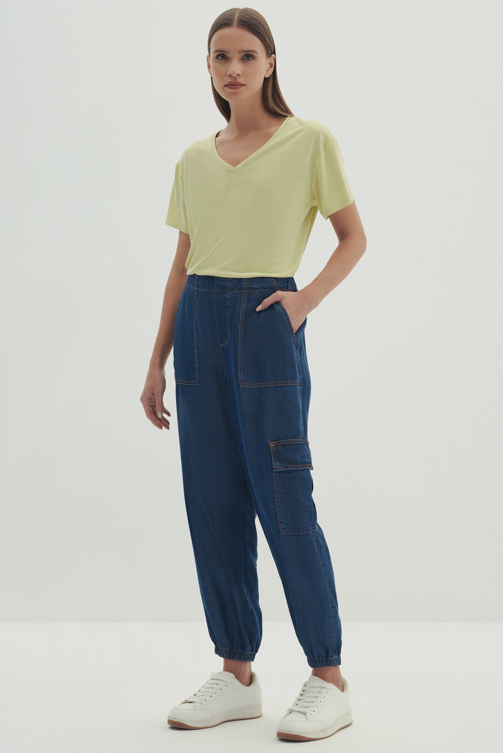 Kargo Denim Pantolon