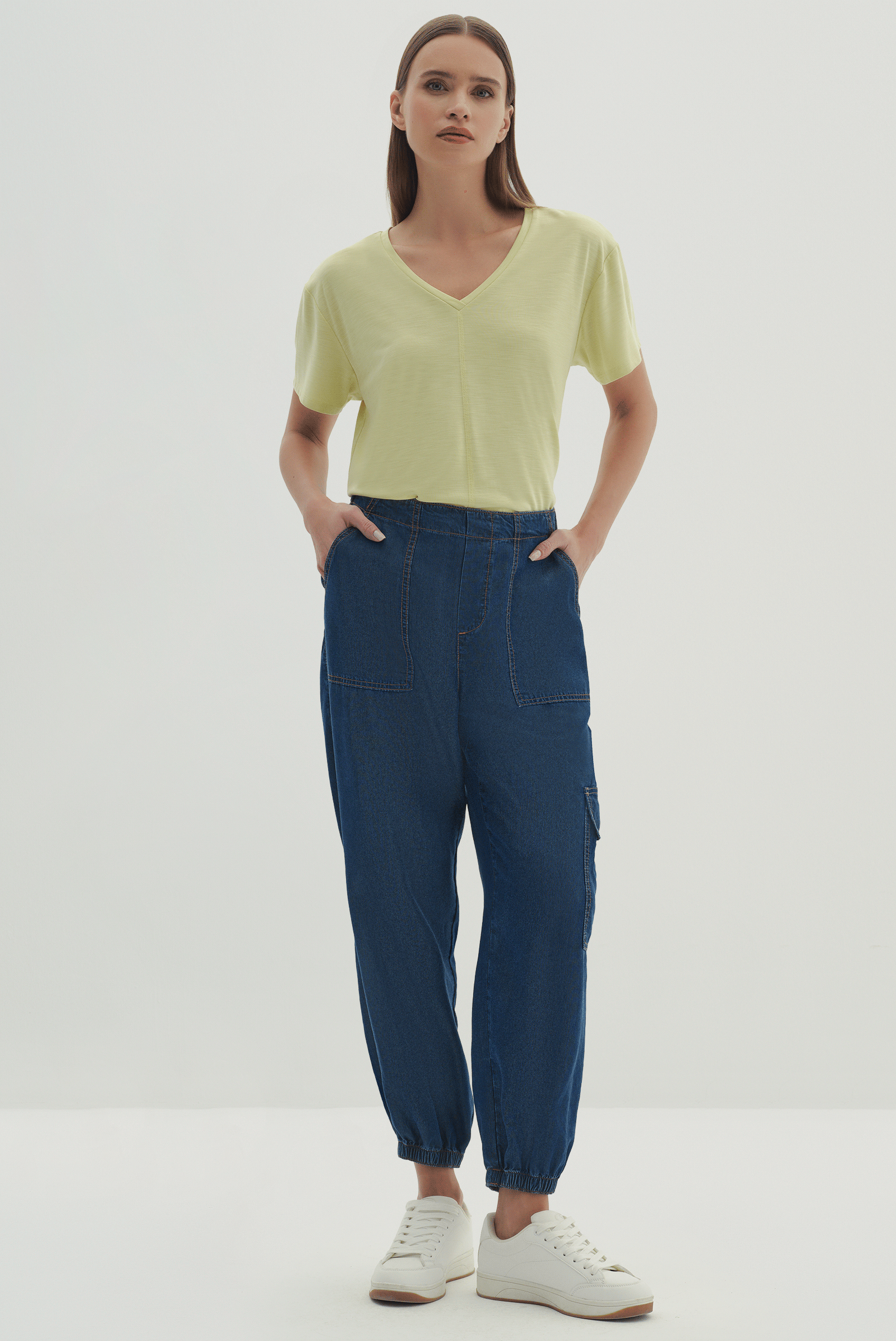 Kargo Denim Pantolon