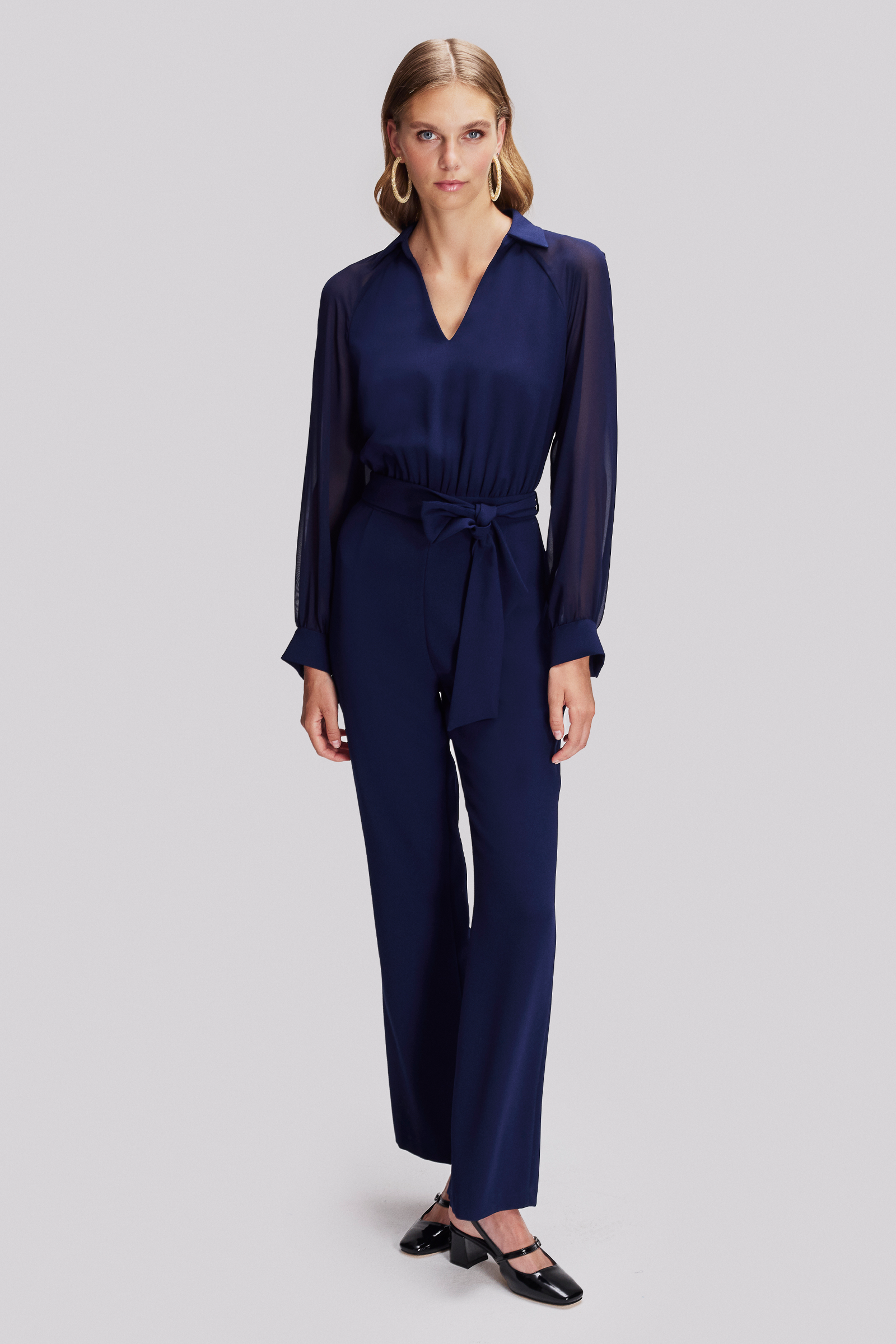 Kolları Transparan Tulum