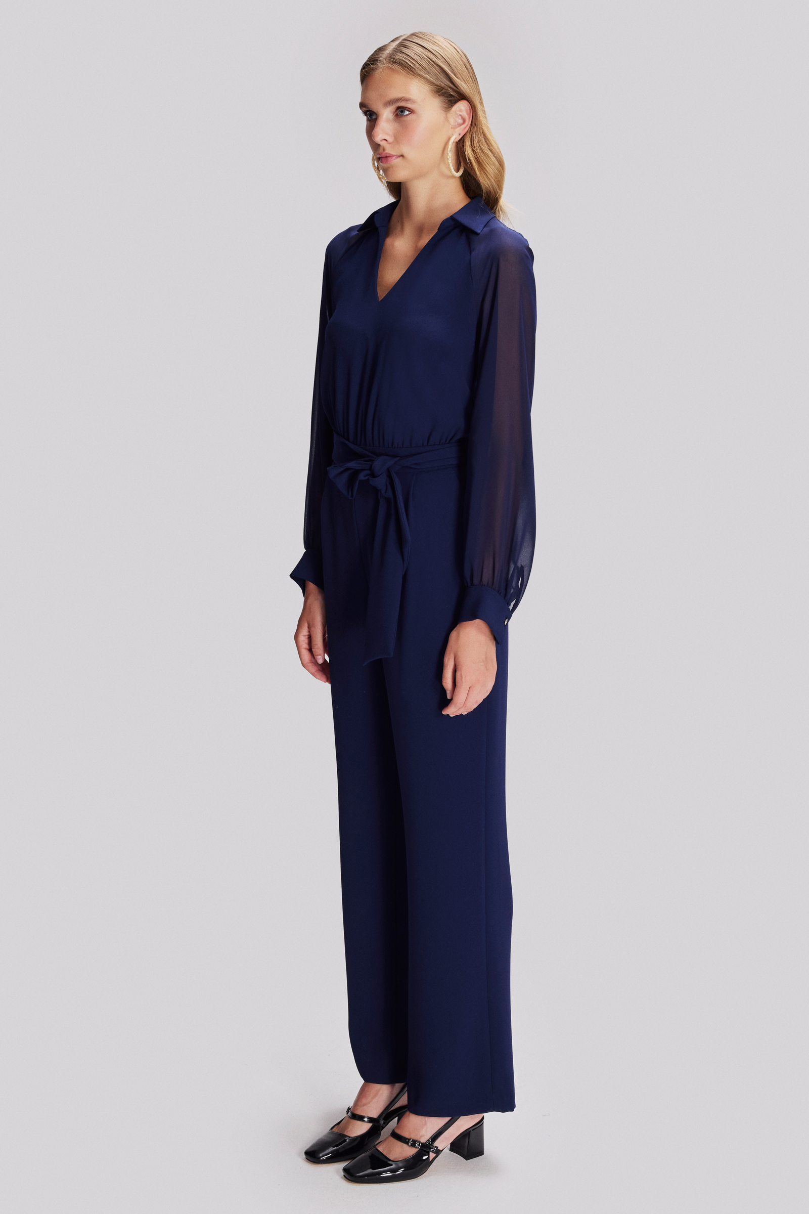 Kolları Transparan Tulum