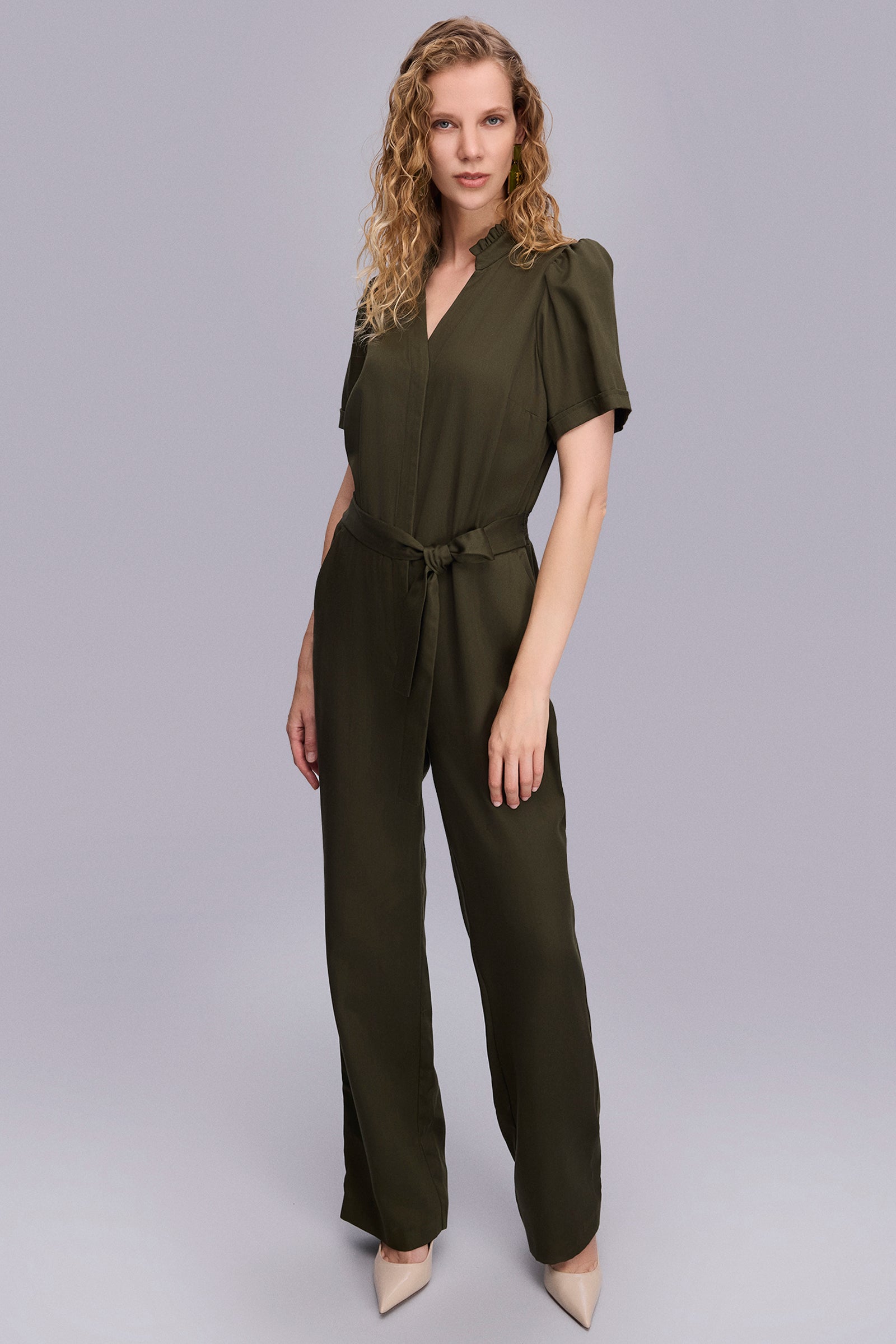 Yarım Kollu Spor Tulum