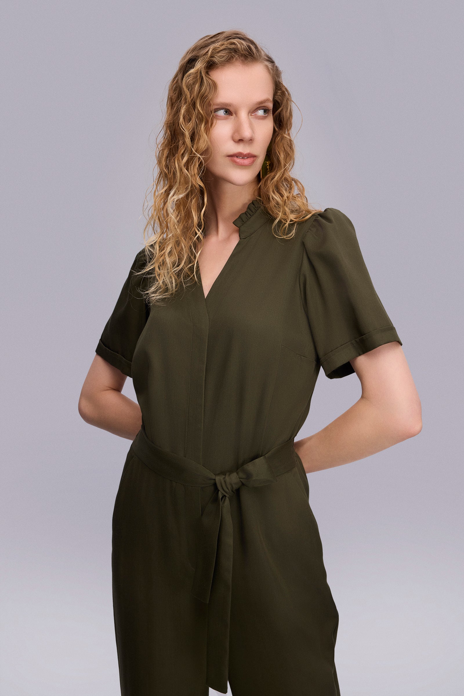 Yarım Kollu Spor Tulum