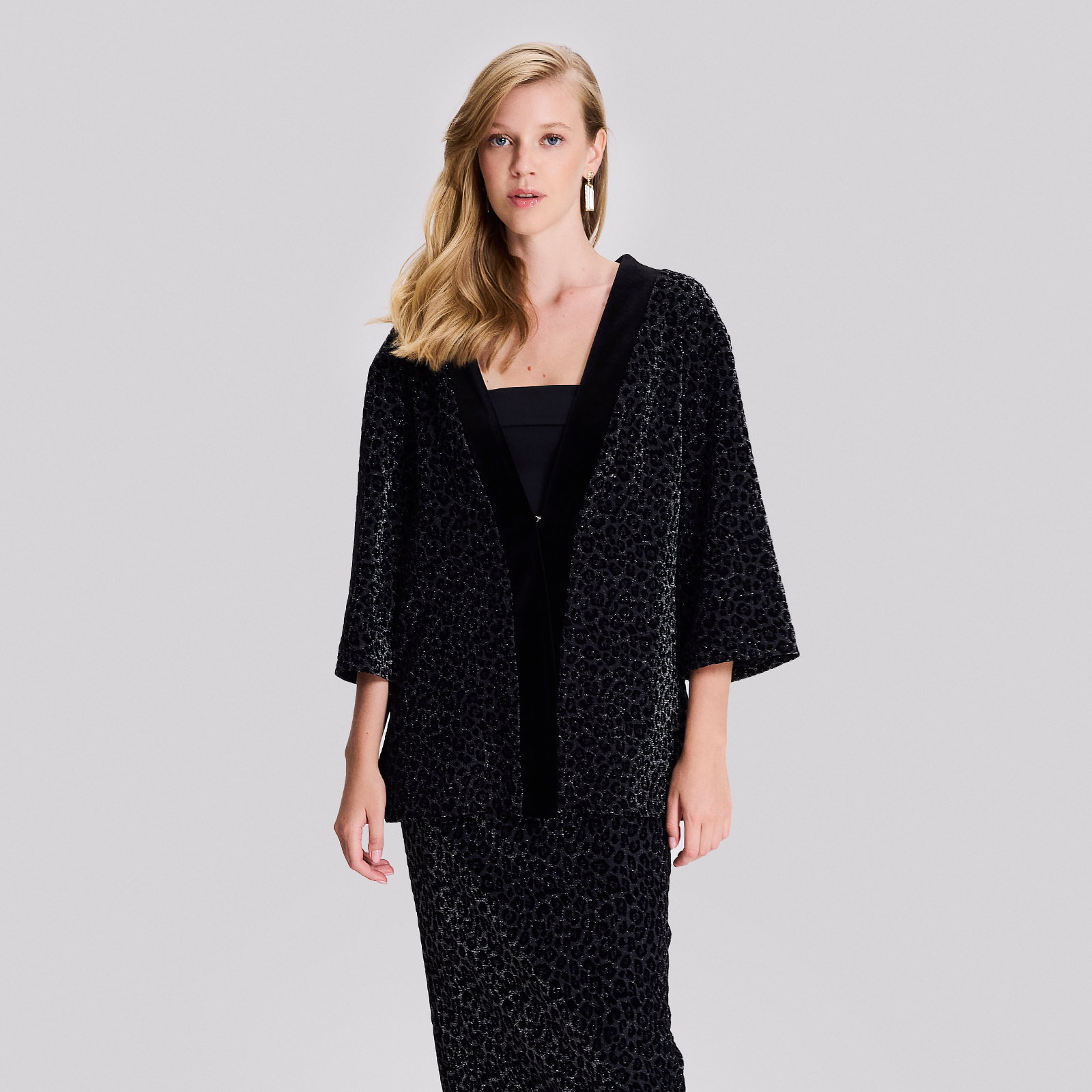 Leopar Desenli Kalem Etek