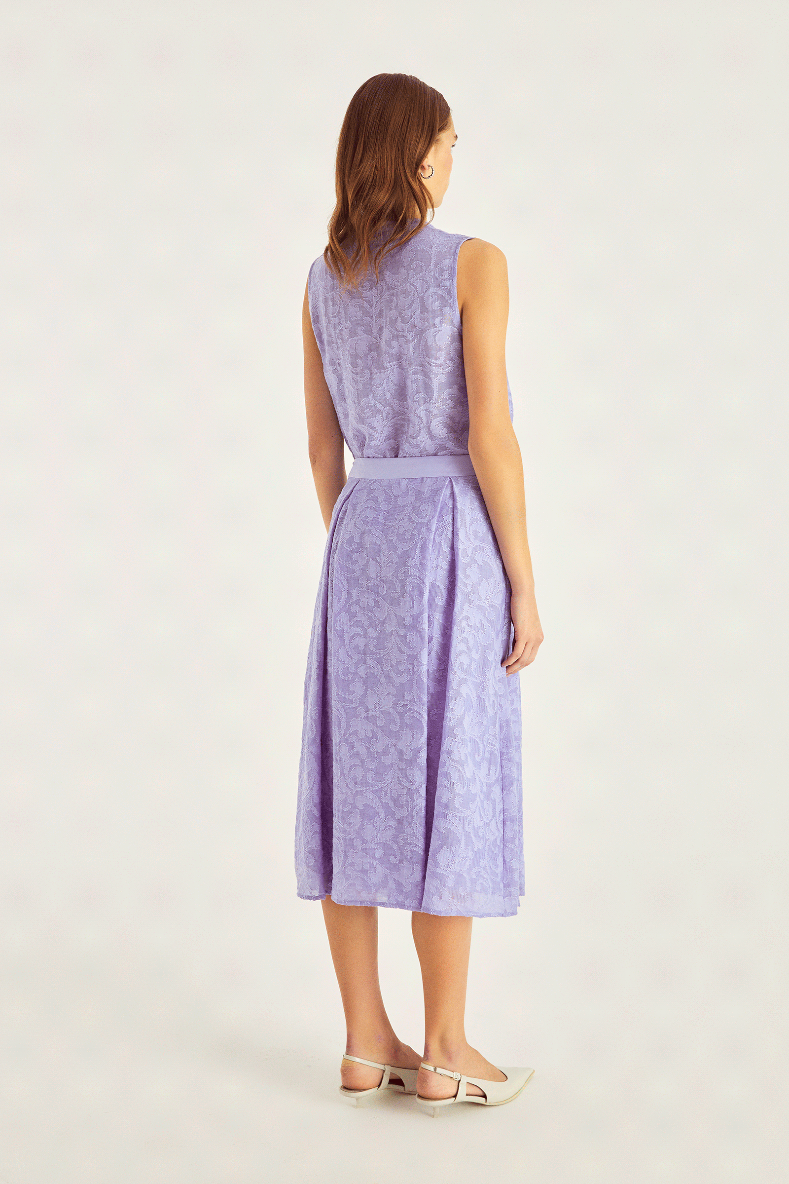 Pileli Midi Boy Etek