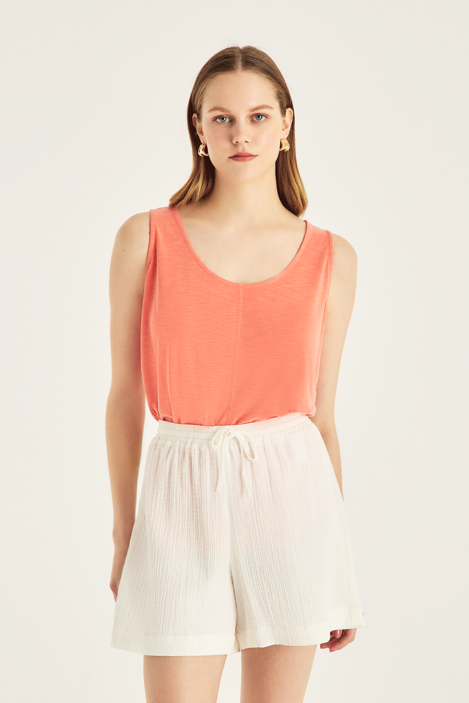 Beli Latikli Müslin Şort