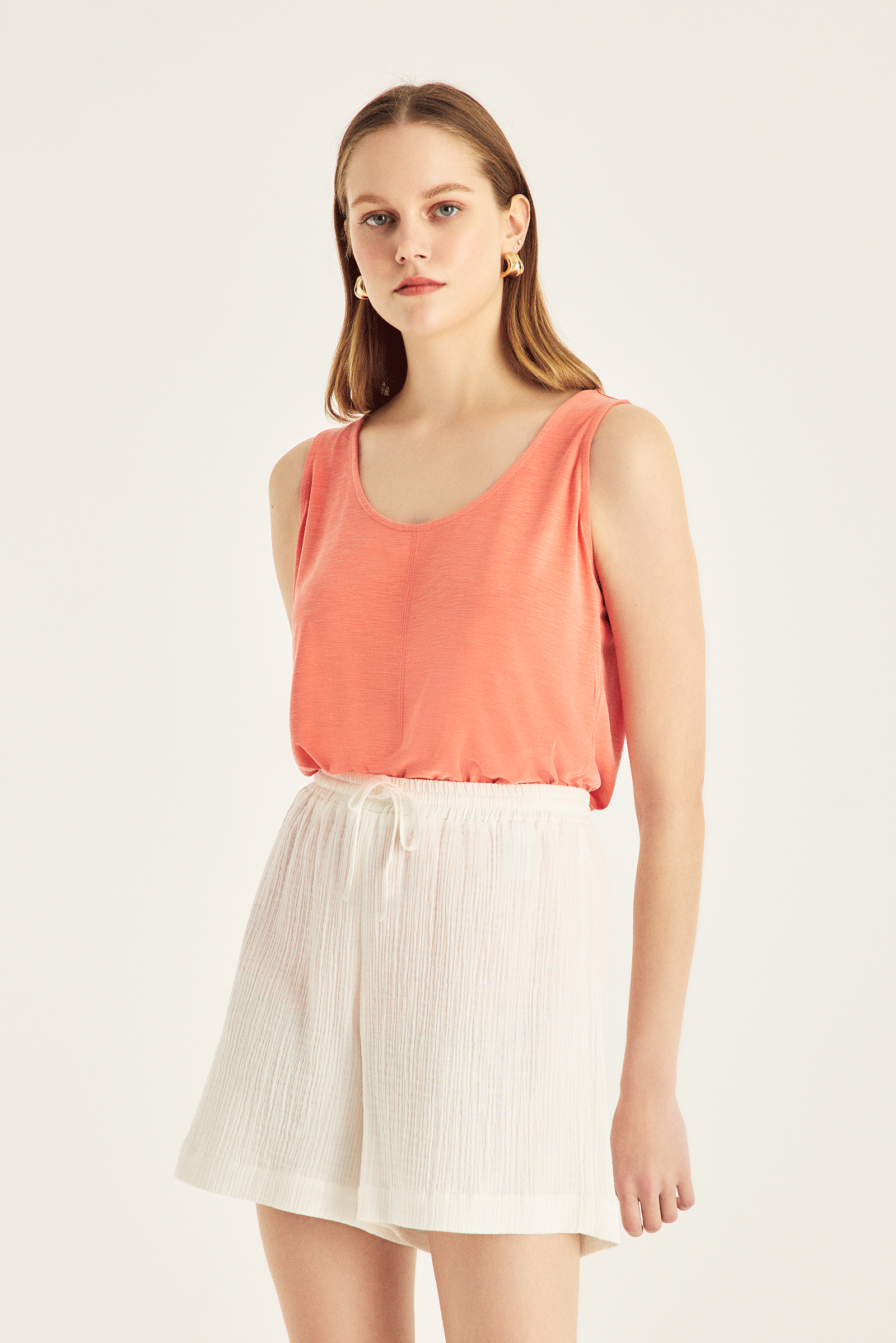 Beli Latikli Müslin Şort