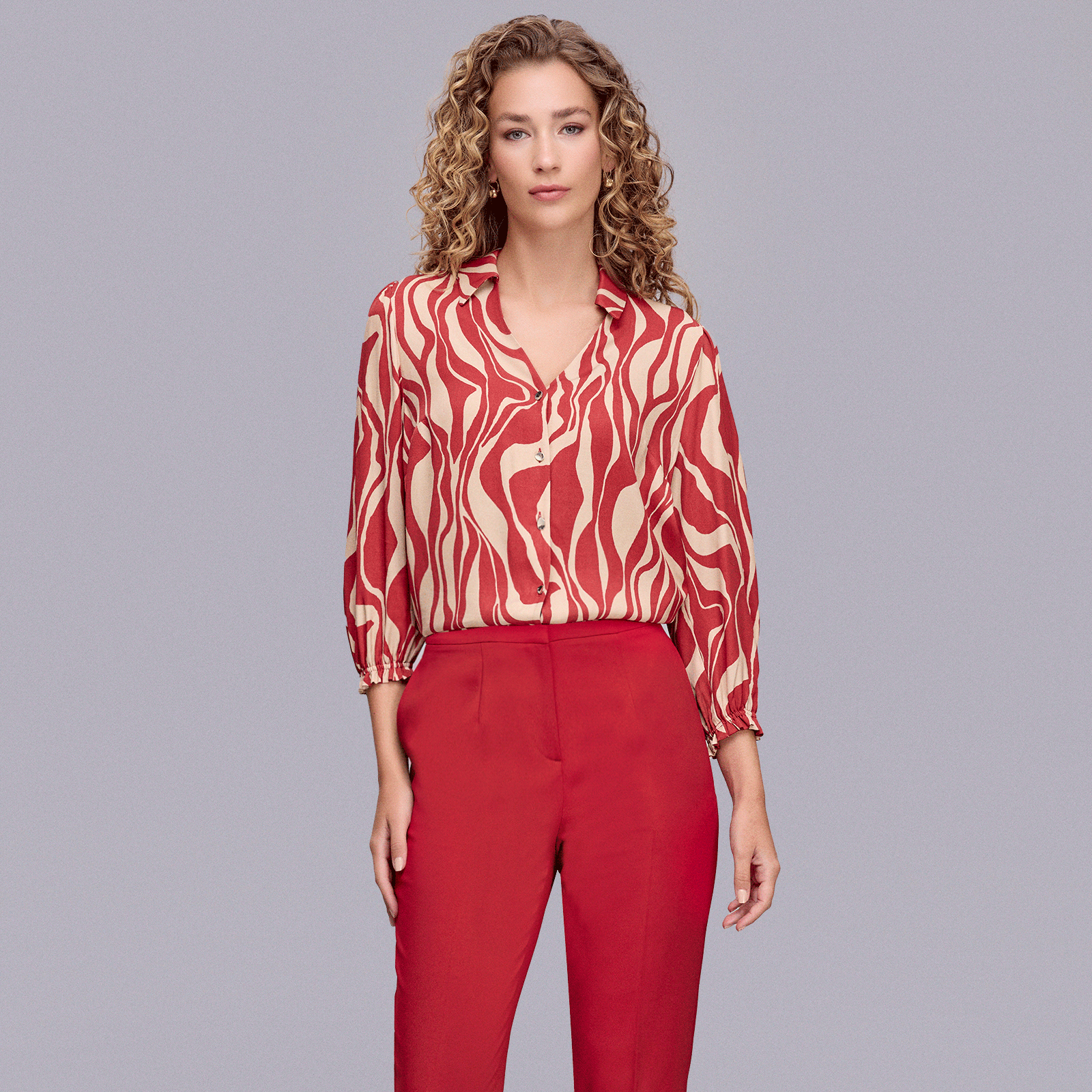 Havuç Form Camel Pantolon