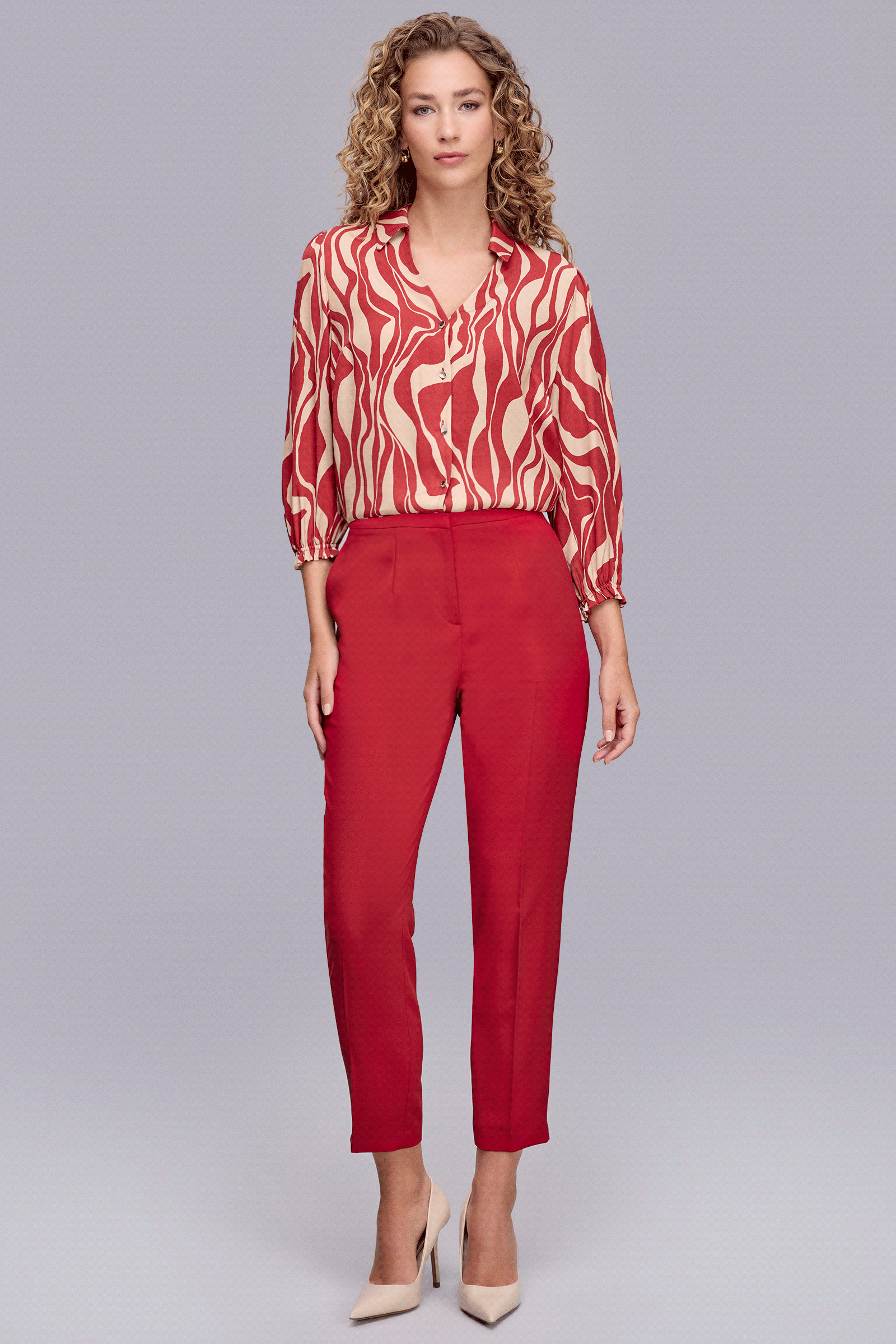 Havuç Form Camel Pantolon