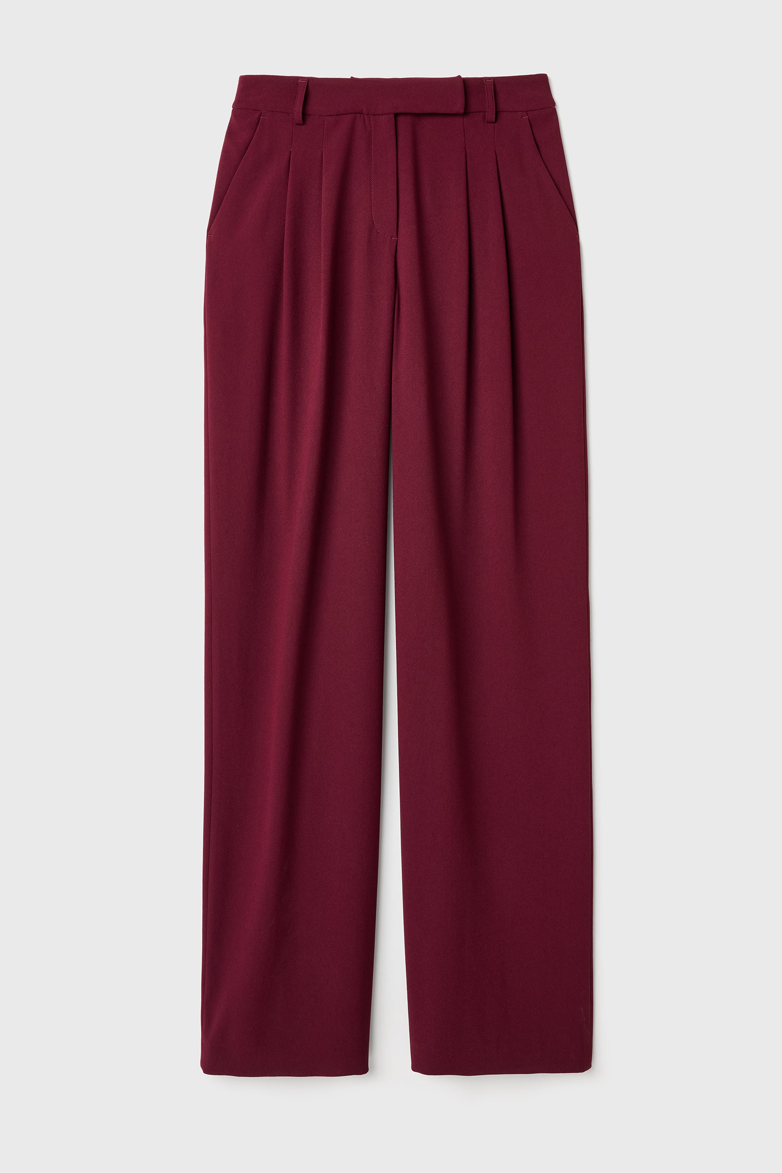 Pileli Bol Paça Pantolon