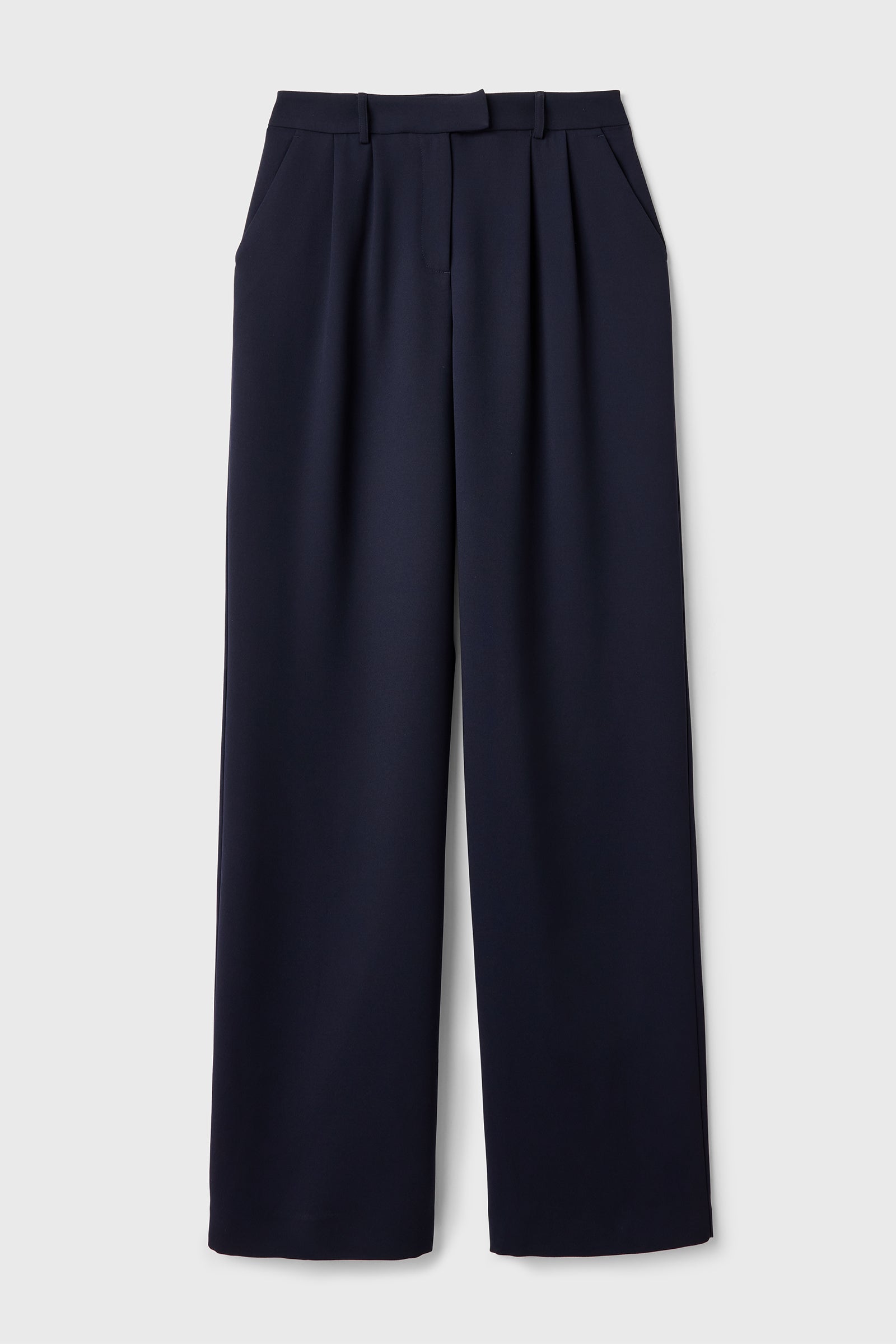 Pileli Bol Paça Pantolon