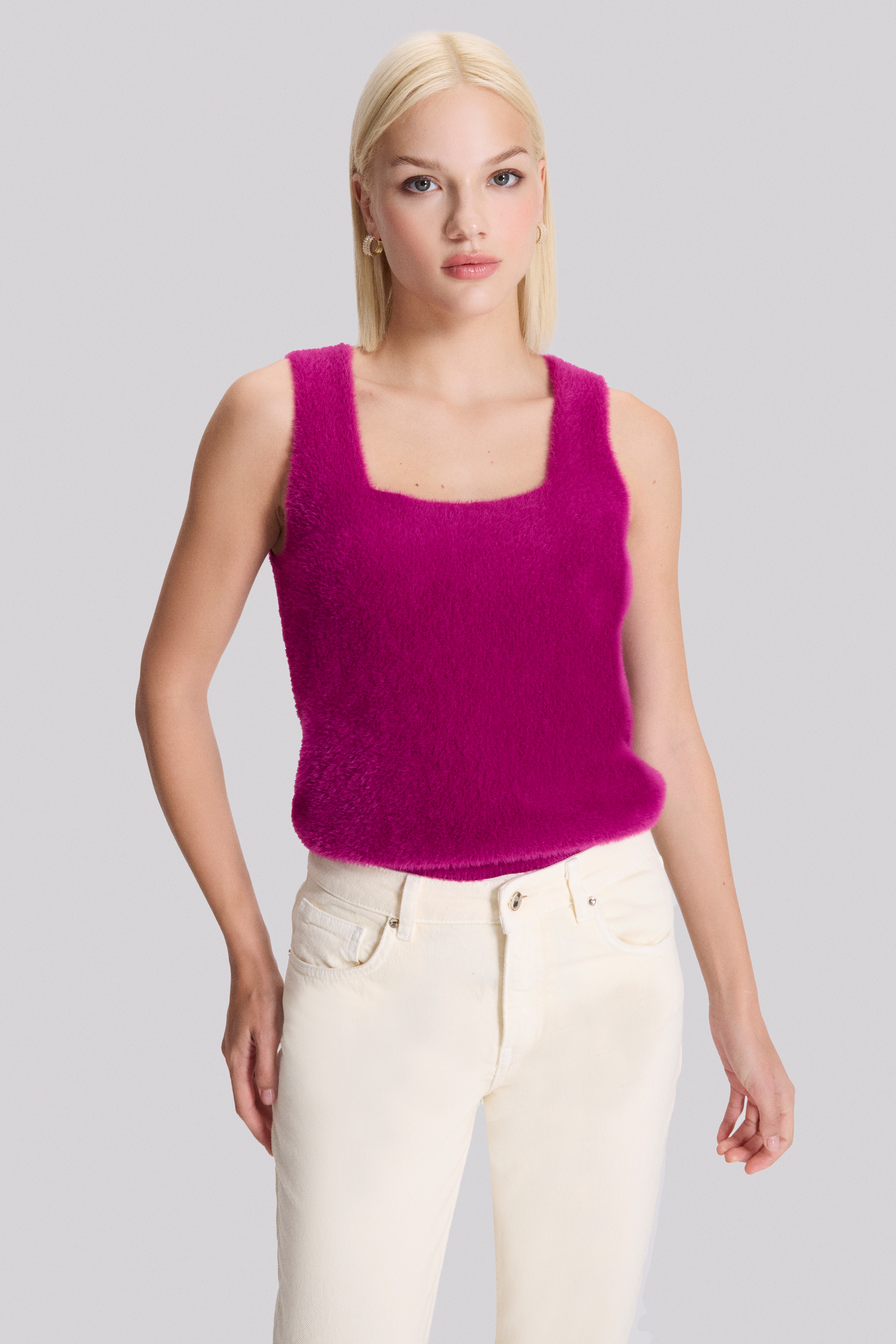 Yumuşak Dokulu Triko Bluz