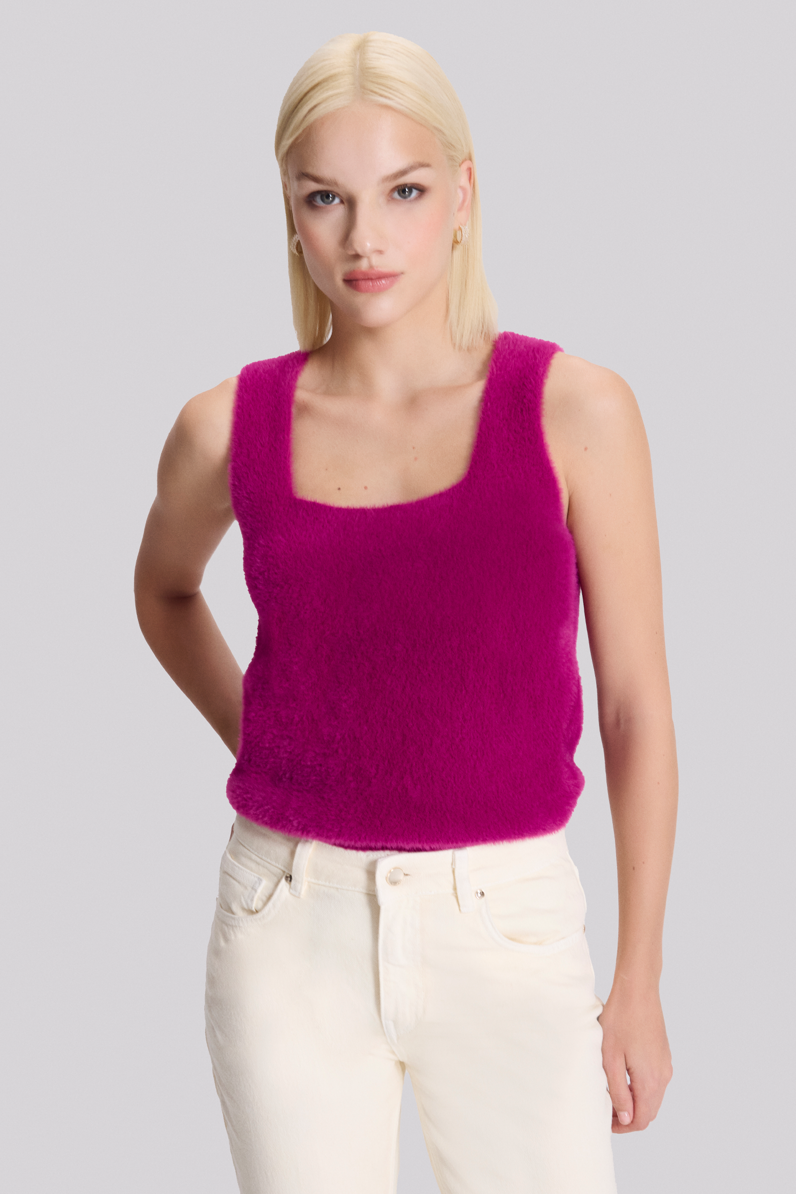 Yumuşak Dokulu Triko Bluz