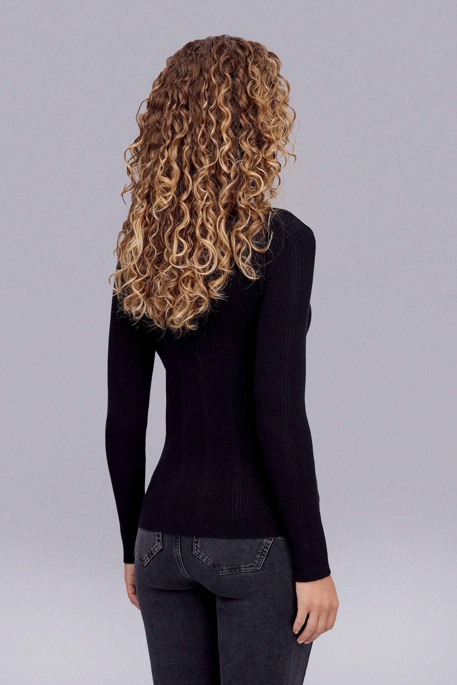 Balıkçı Yaka Triko Bluz