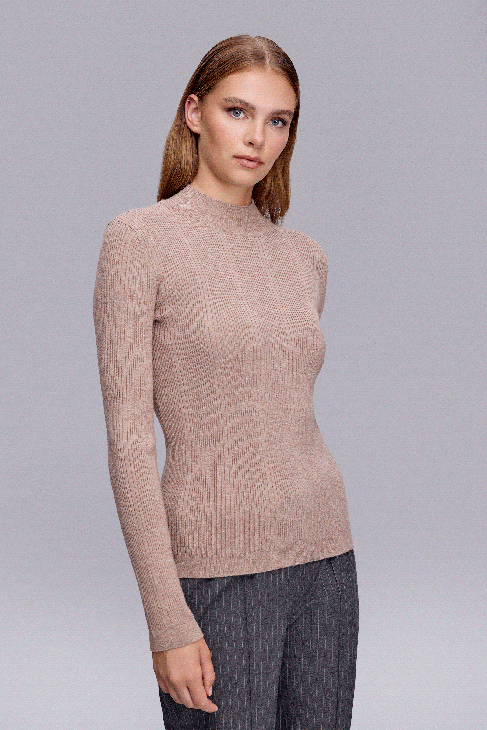 Balıkçı Yaka Triko Bluz