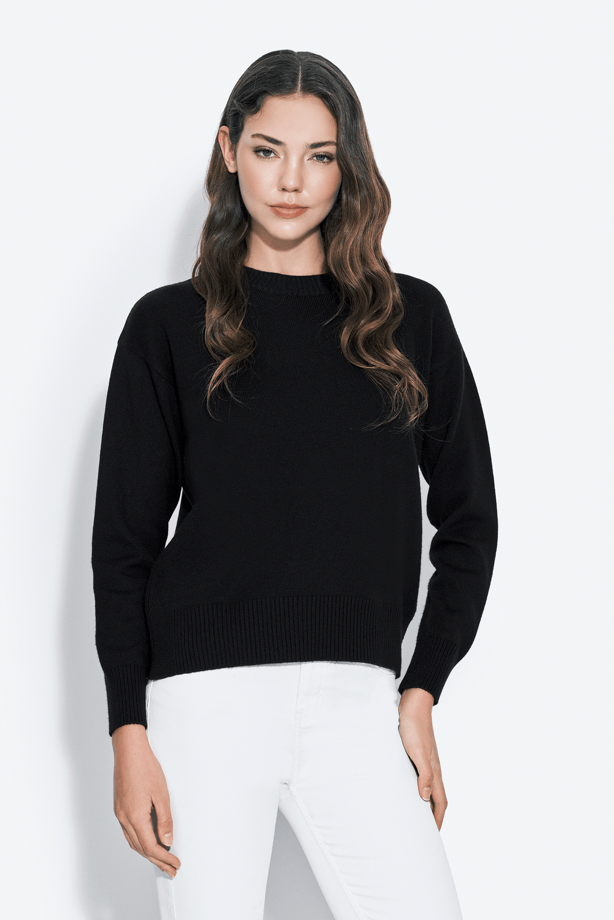Bisiklet Yaka Triko Kazak