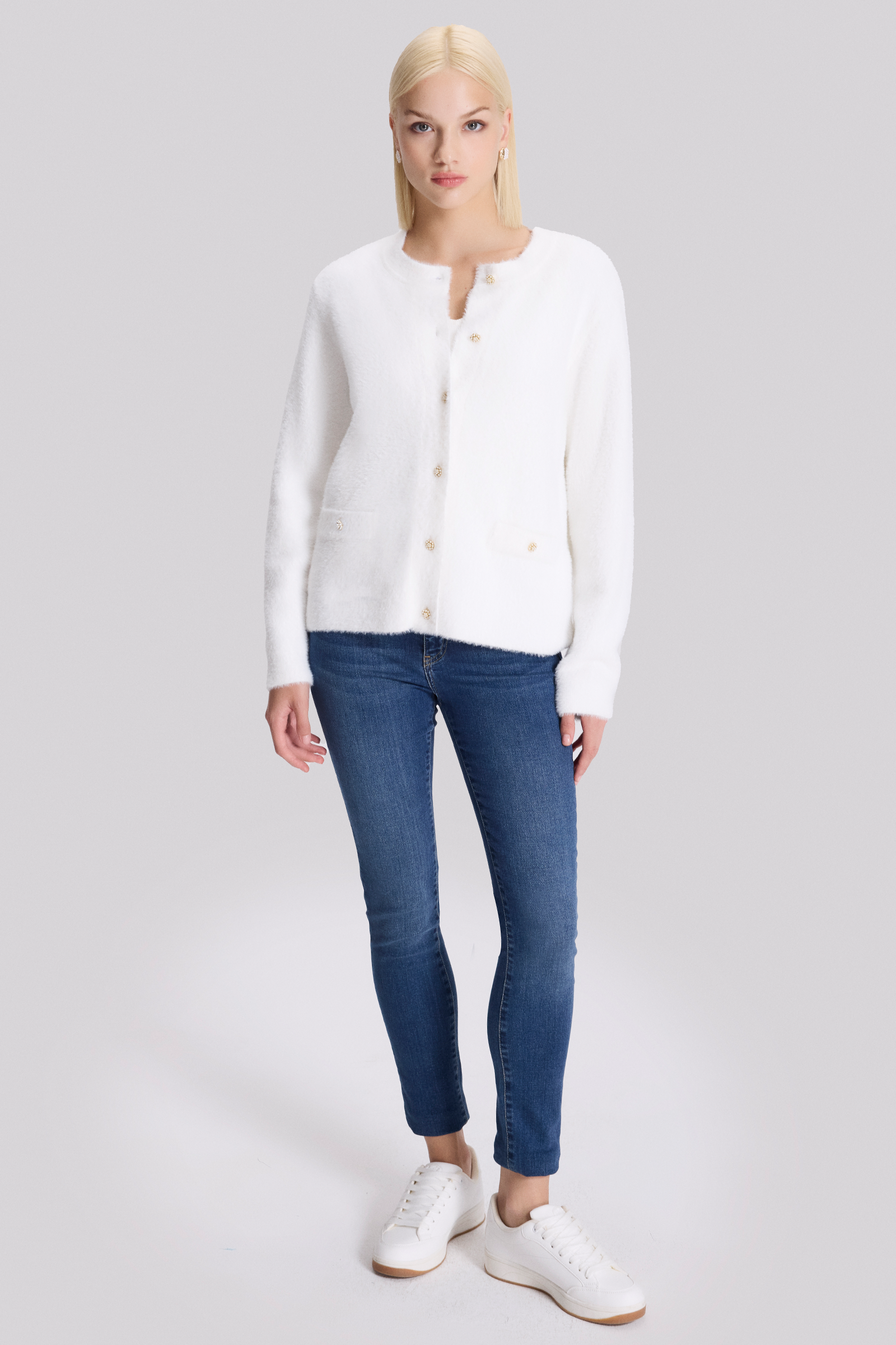 Yumuşak Dokulu Triko Ceket