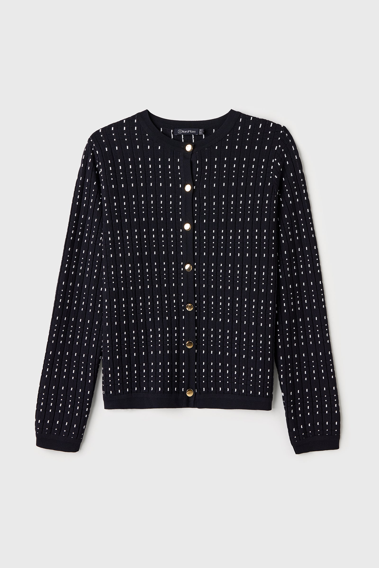 Düğme Detaylı Triko Hırka