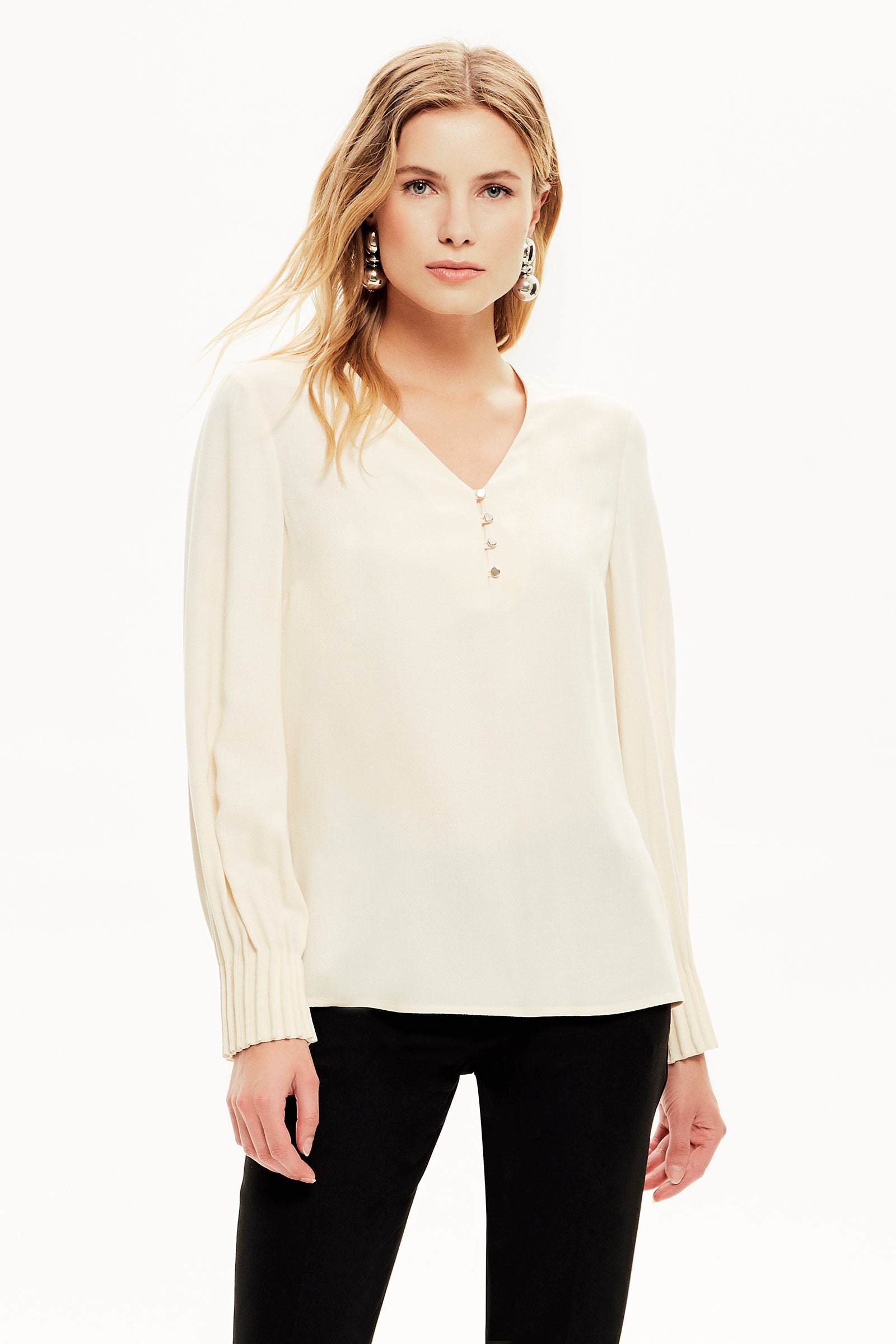 Manşet Detaylı Bluz