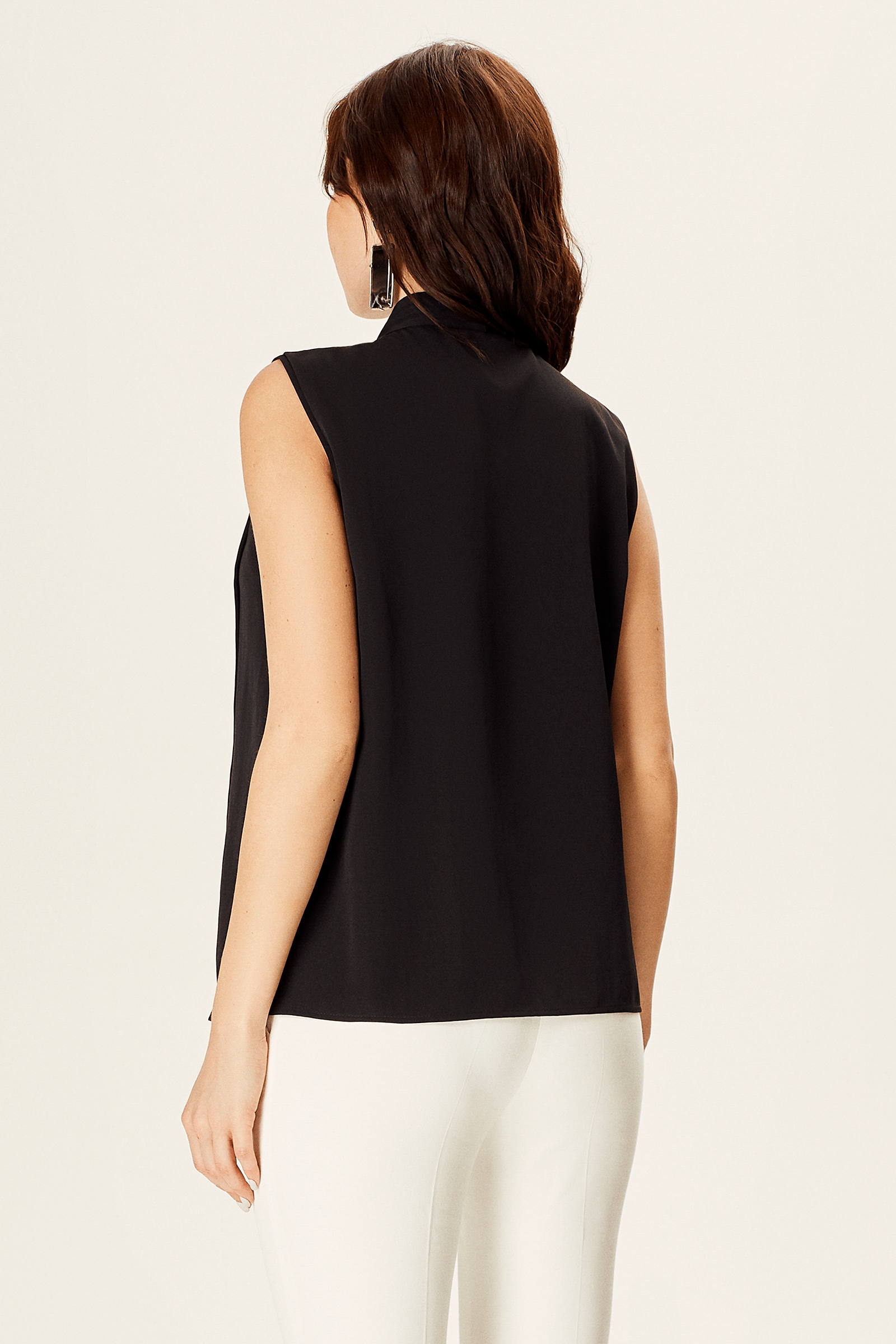 Bağlama Detaylı Nervürlü Bluz