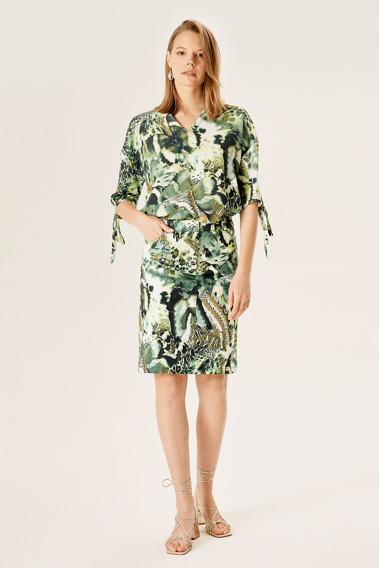 Dar Kesim Cepli Etek