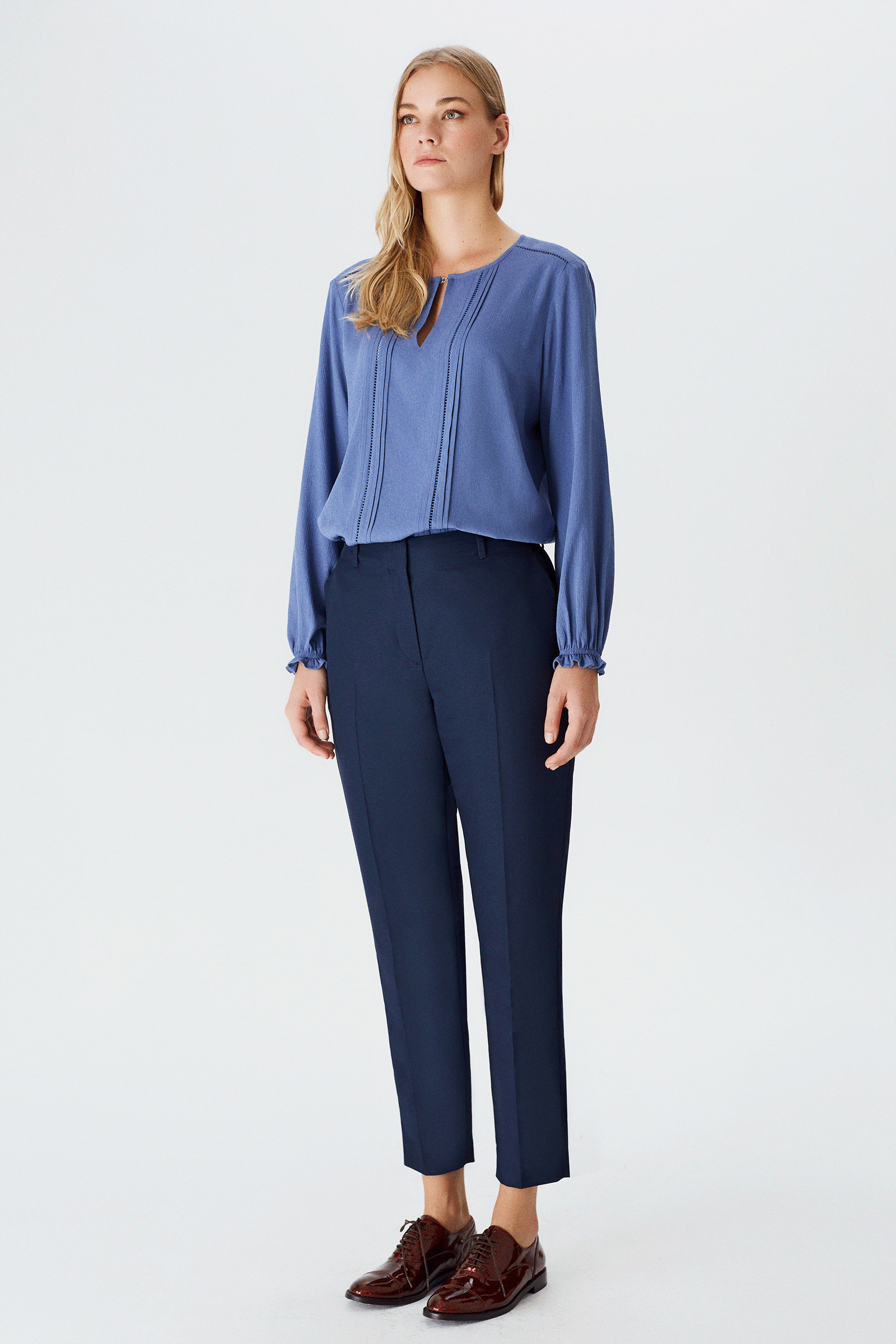 Havuç Form Bilek Boy Pantolon