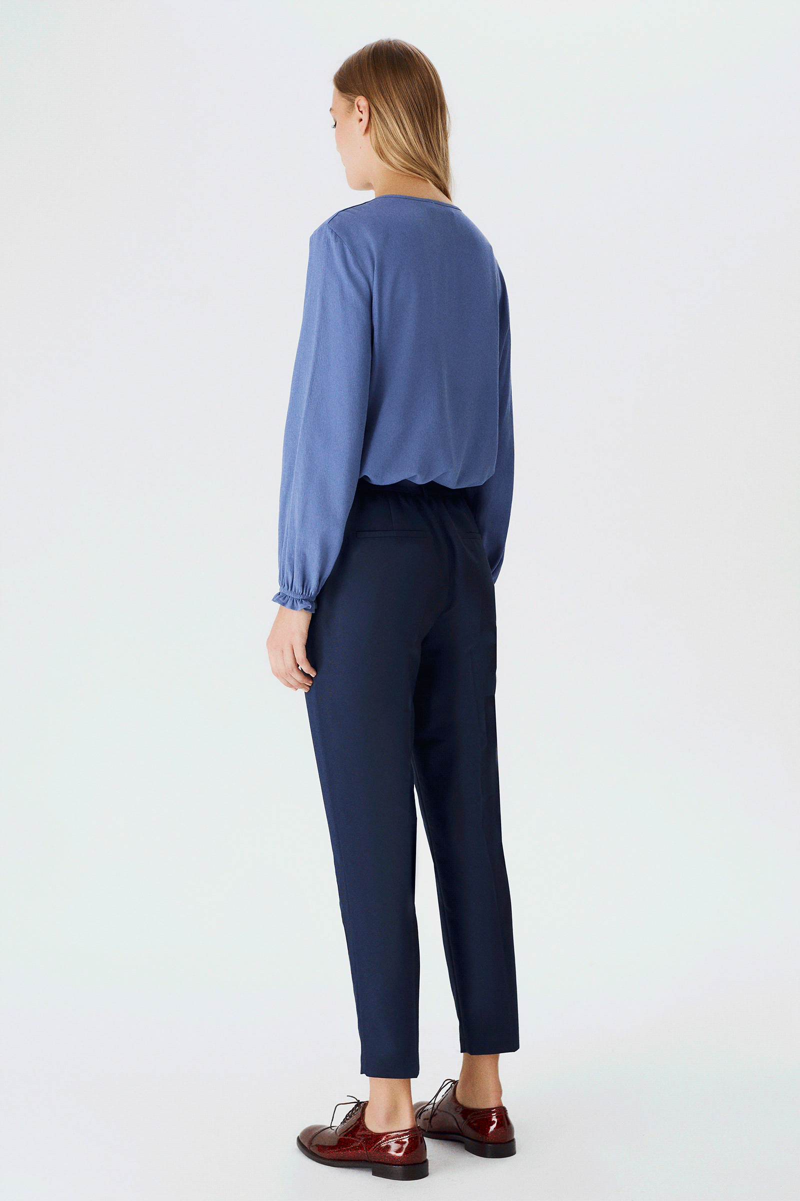 Havuç Form Bilek Boy Pantolon