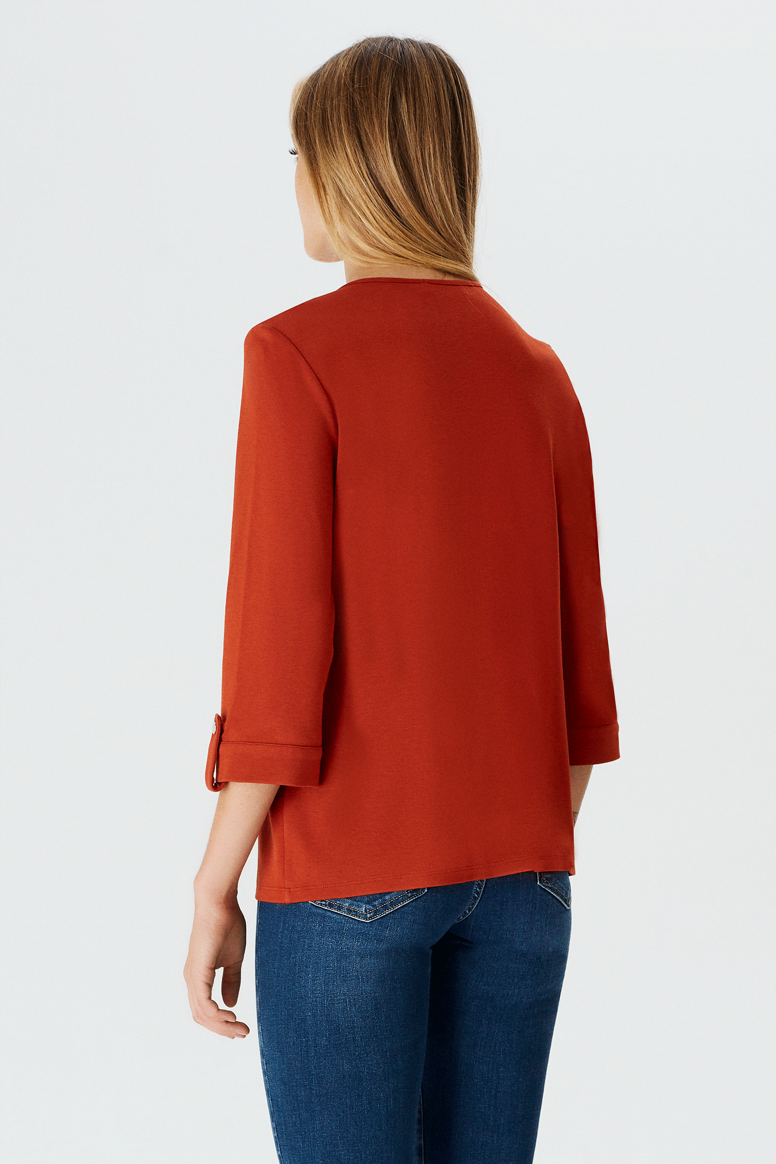 Çıtçıt Detaylı Örme Bluz