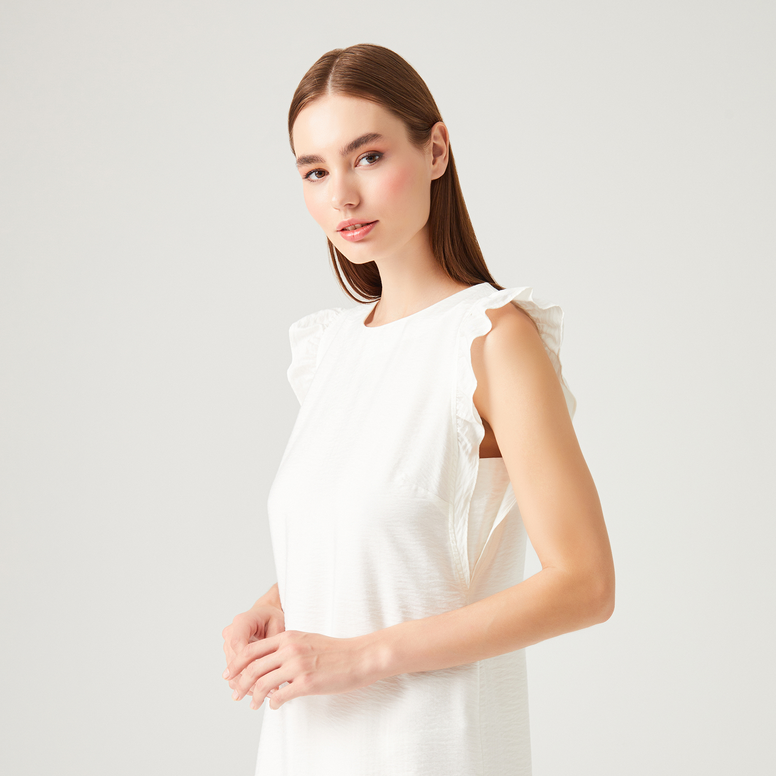 NARAMAXX 1548 ELBİSE BÜYÜK ÇİÇEK