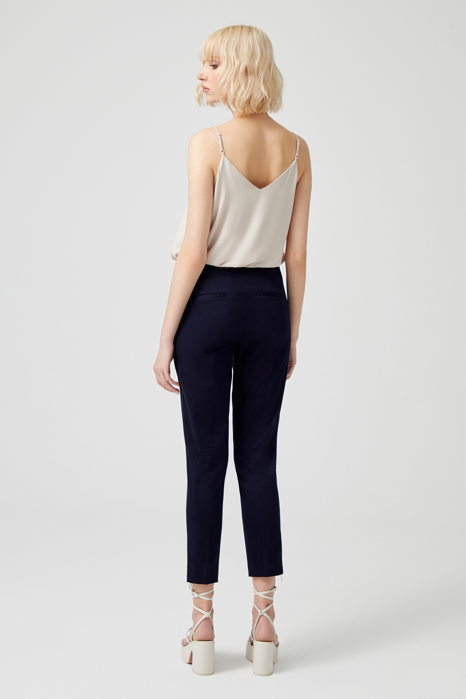 Paçası Fermuarlı Pantolon