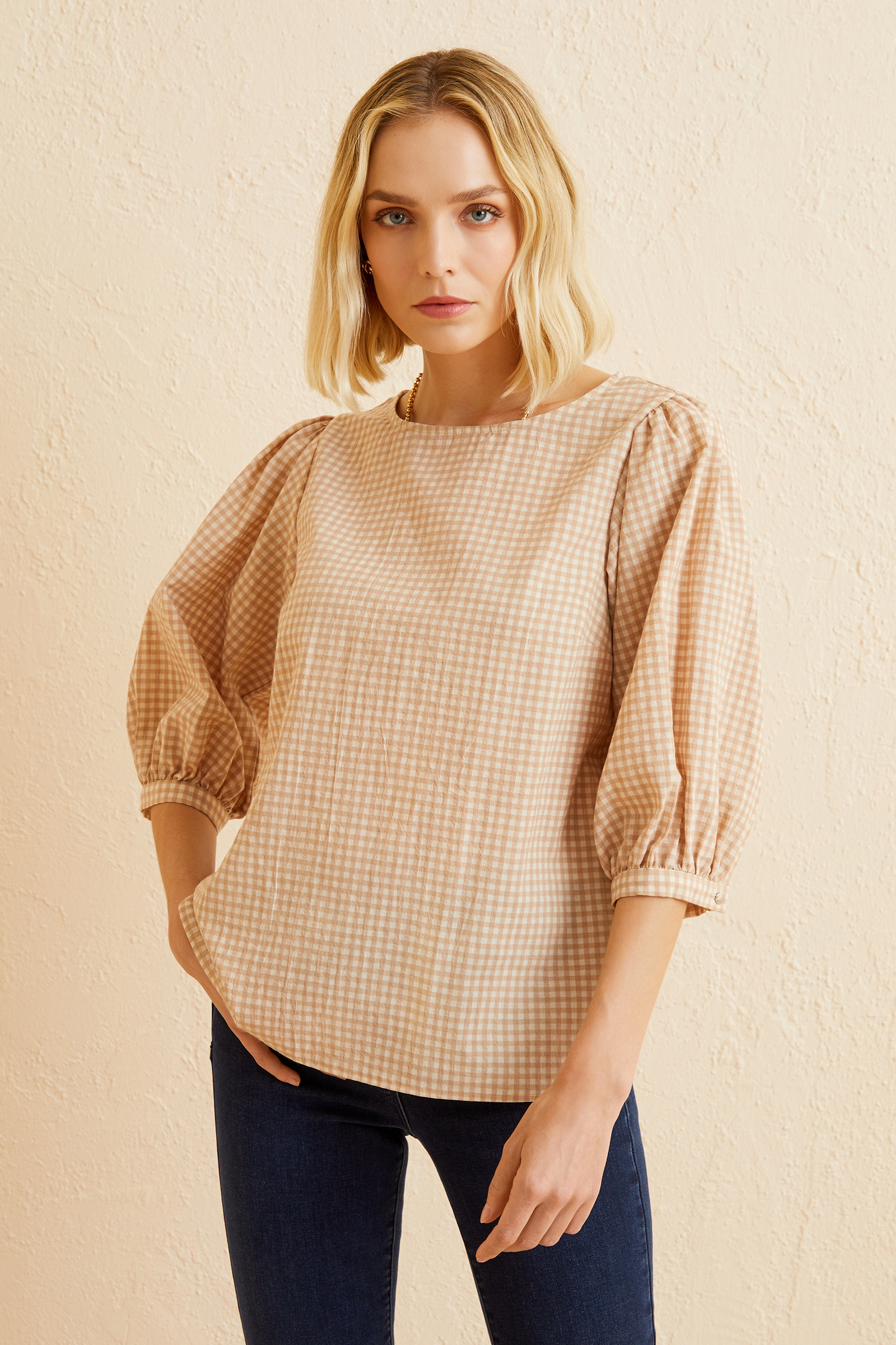 Truvakar Kol Bol Kesim Bluz