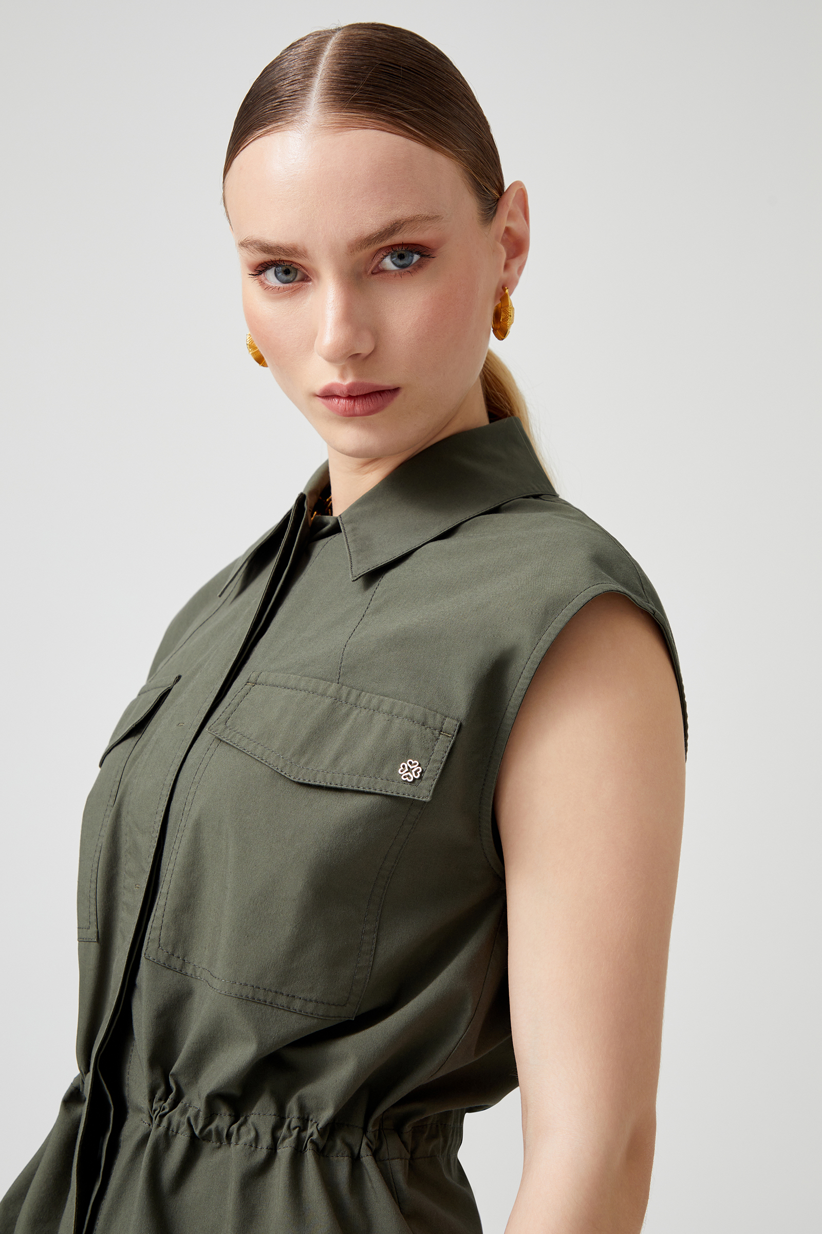 Ayarlanabilir Bel Paraşüt Gömlek