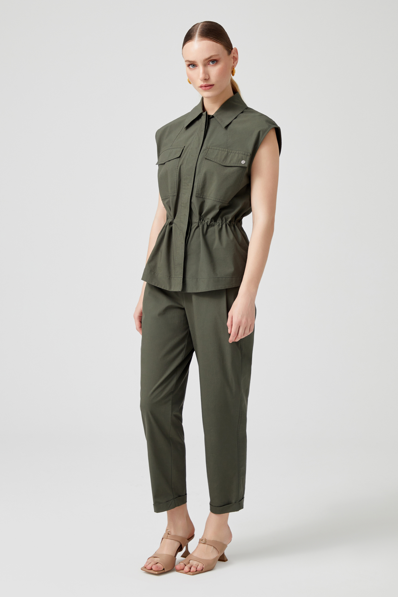 Ayarlanabilir Bel Paraşüt Gömlek