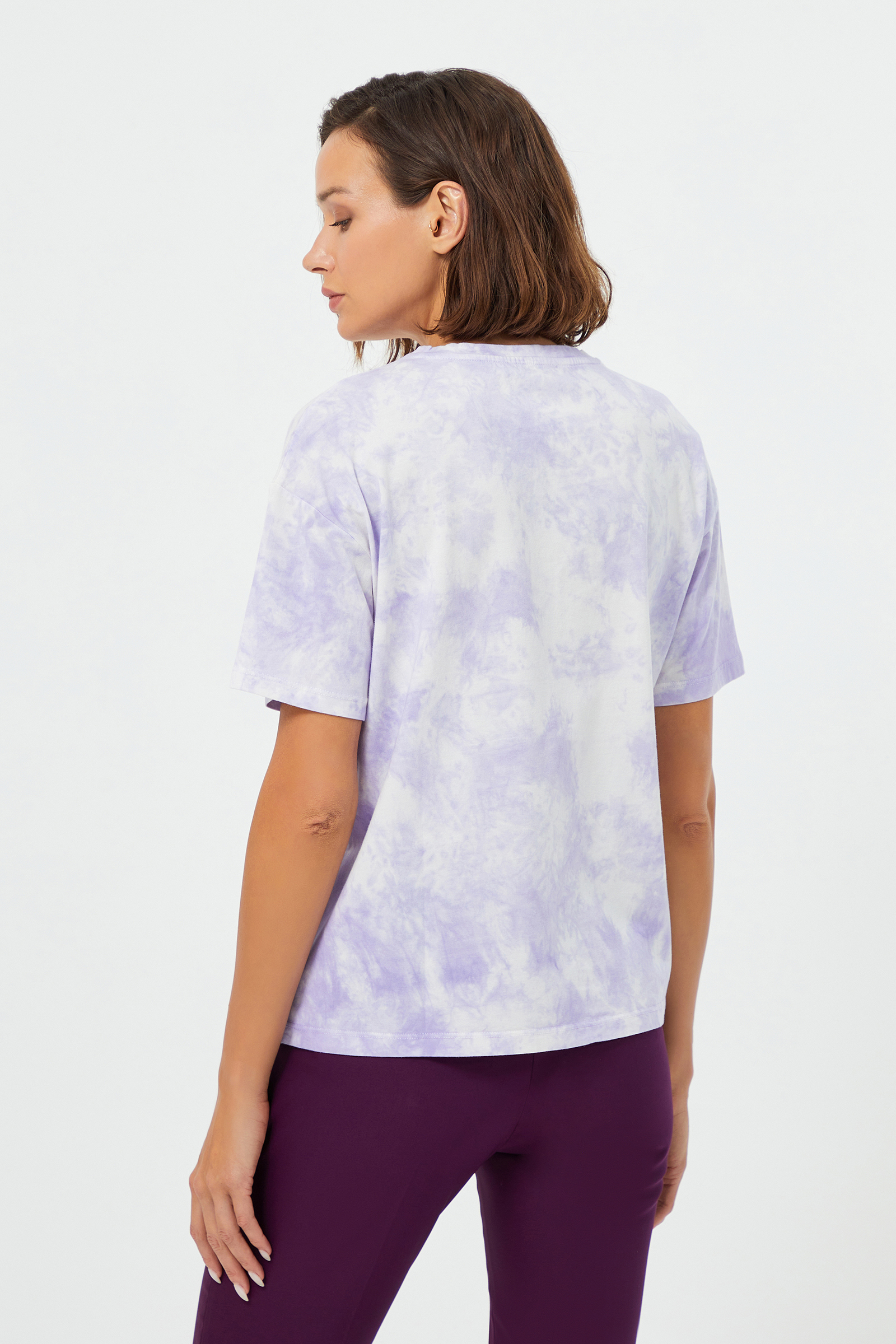 Varak Baskılı Batik T-Shirt