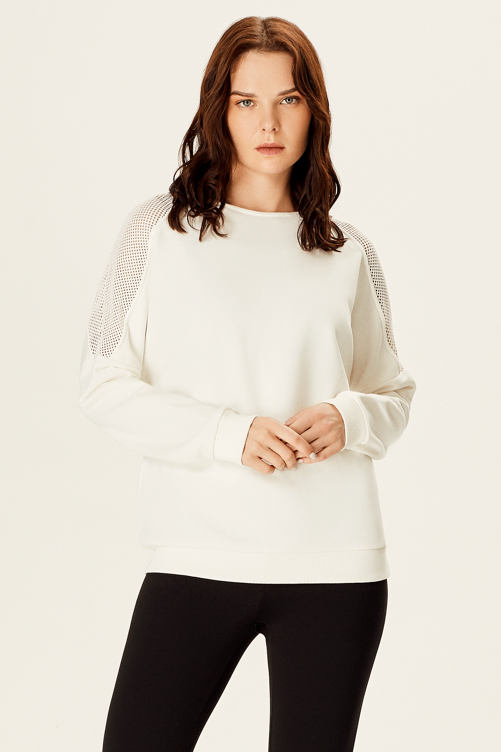 File Detaylı Sweatshirt
